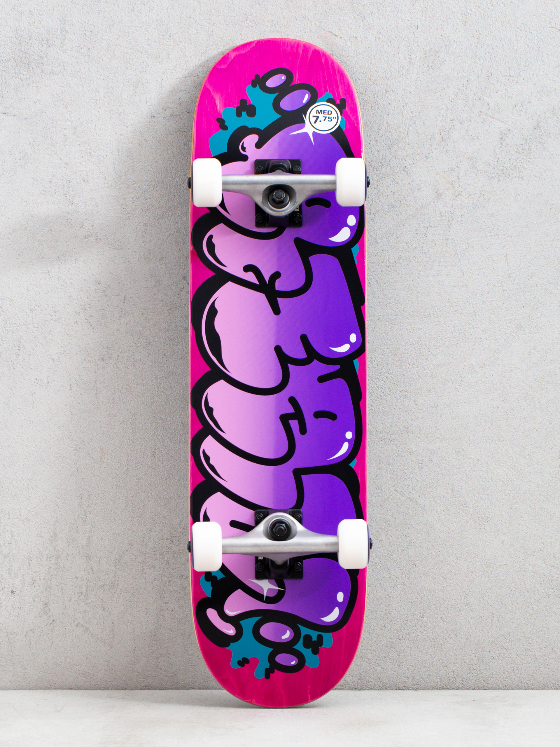 Skateboard Real Bubble Ttr Rclr - roz (pink/violet)