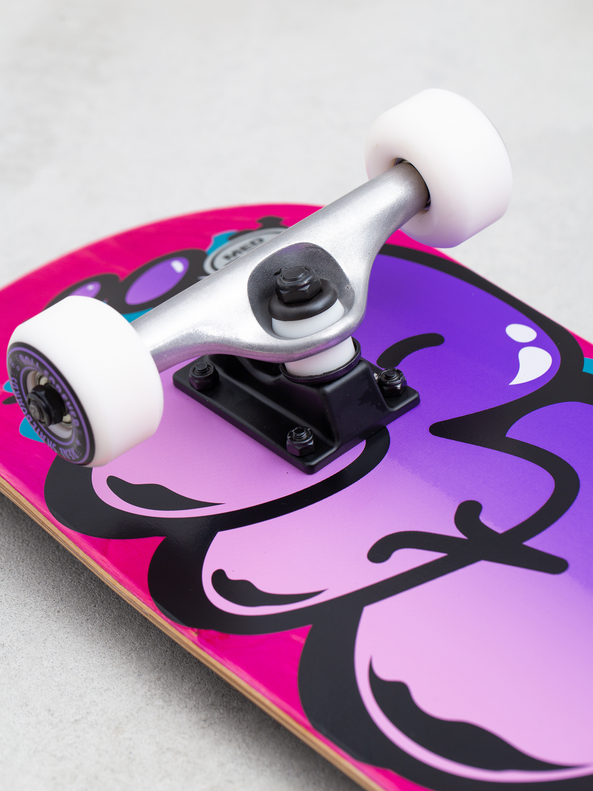 Skateboard Real Bubble Ttr Rclr - roz (pink/violet)