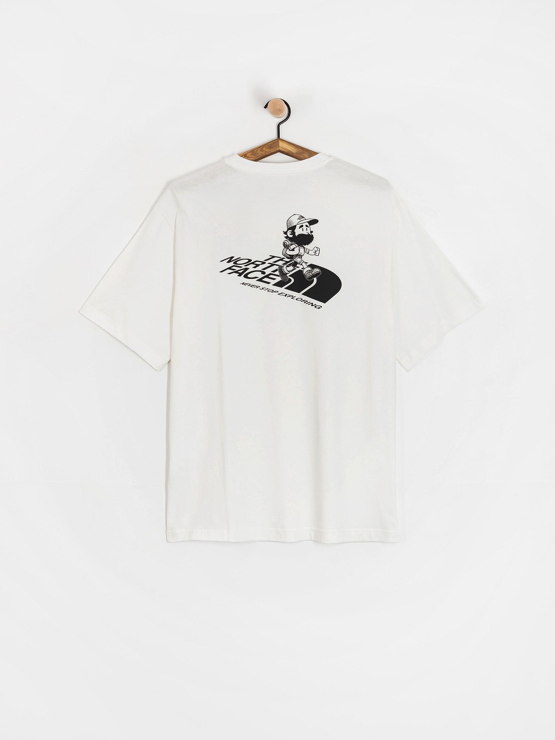 Tricou The North Face Run Graphic Relaxed (tnf white)