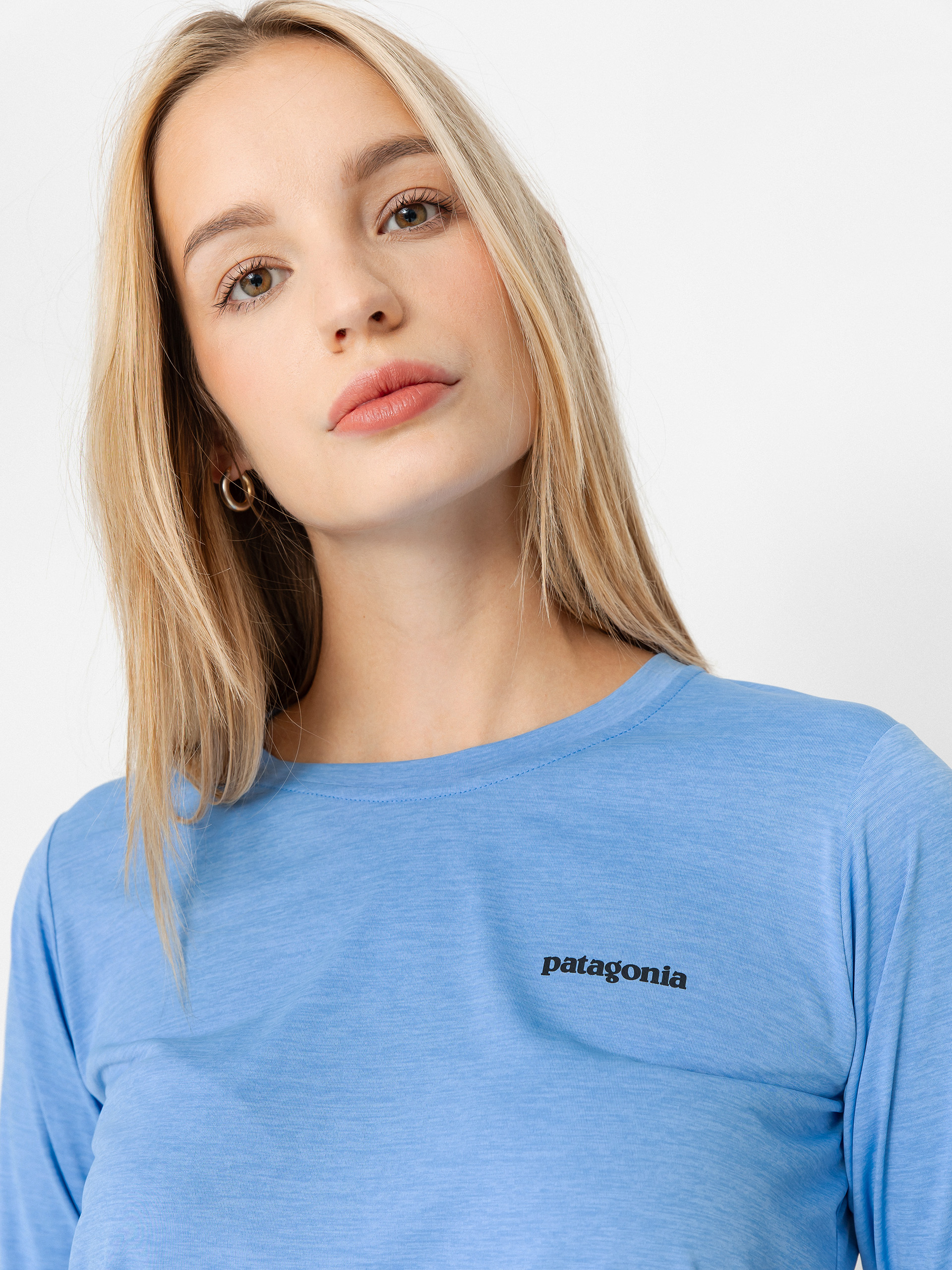 Longsleeve Patagonia Cap Cool Daily Graphic Wmn (fitz roy trout/abundant blue x-dye)