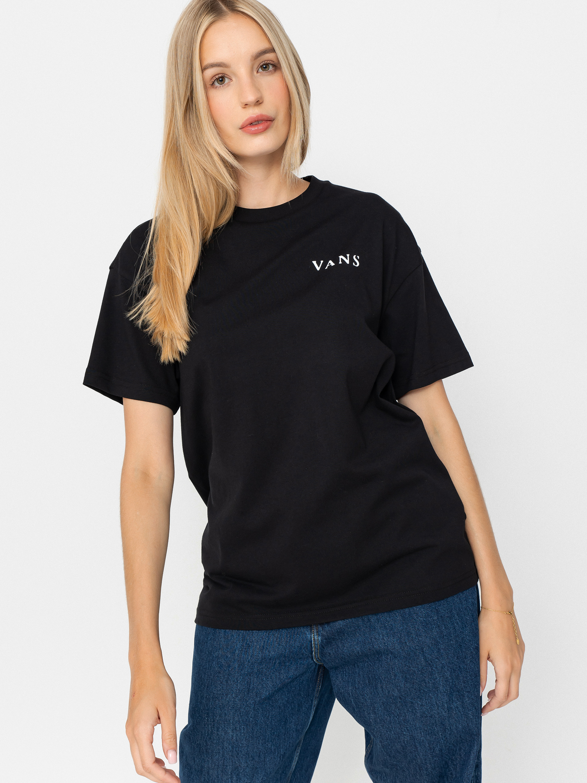 Tricou Vans Night Orb Oversized Wmn (black)