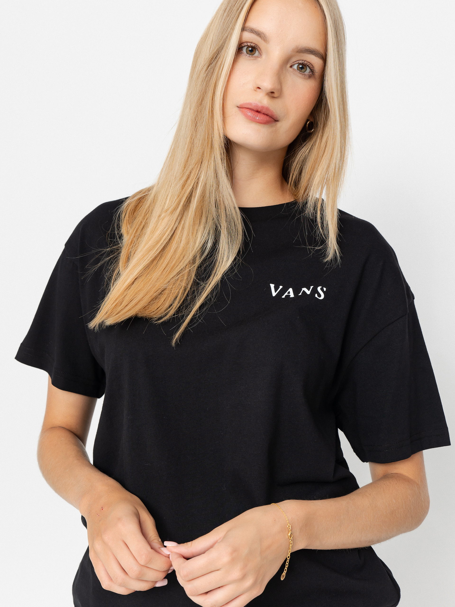 Tricou Vans Night Orb Oversized Wmn (black)
