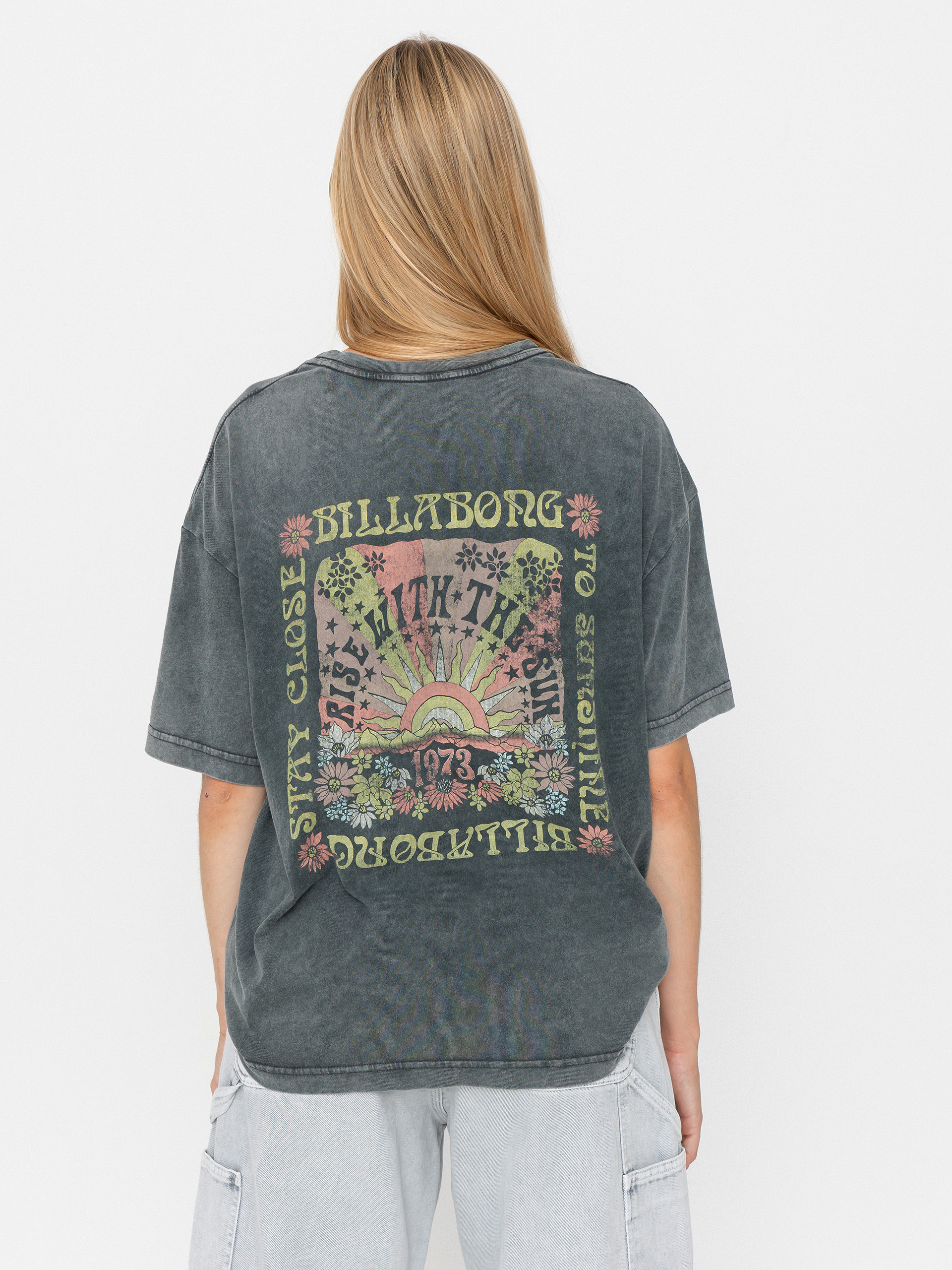 Tricou Billabong Out Until Dawn Wmn (off black)