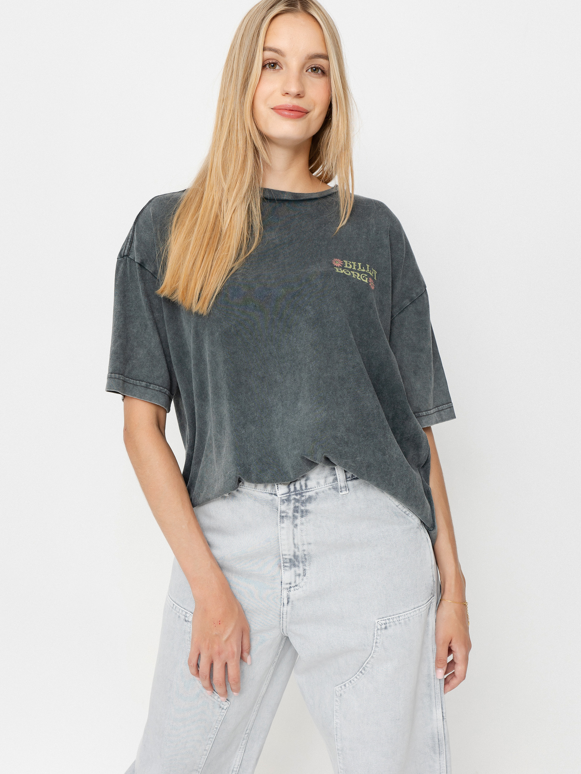 Tricou Billabong Out Until Dawn Wmn (off black)