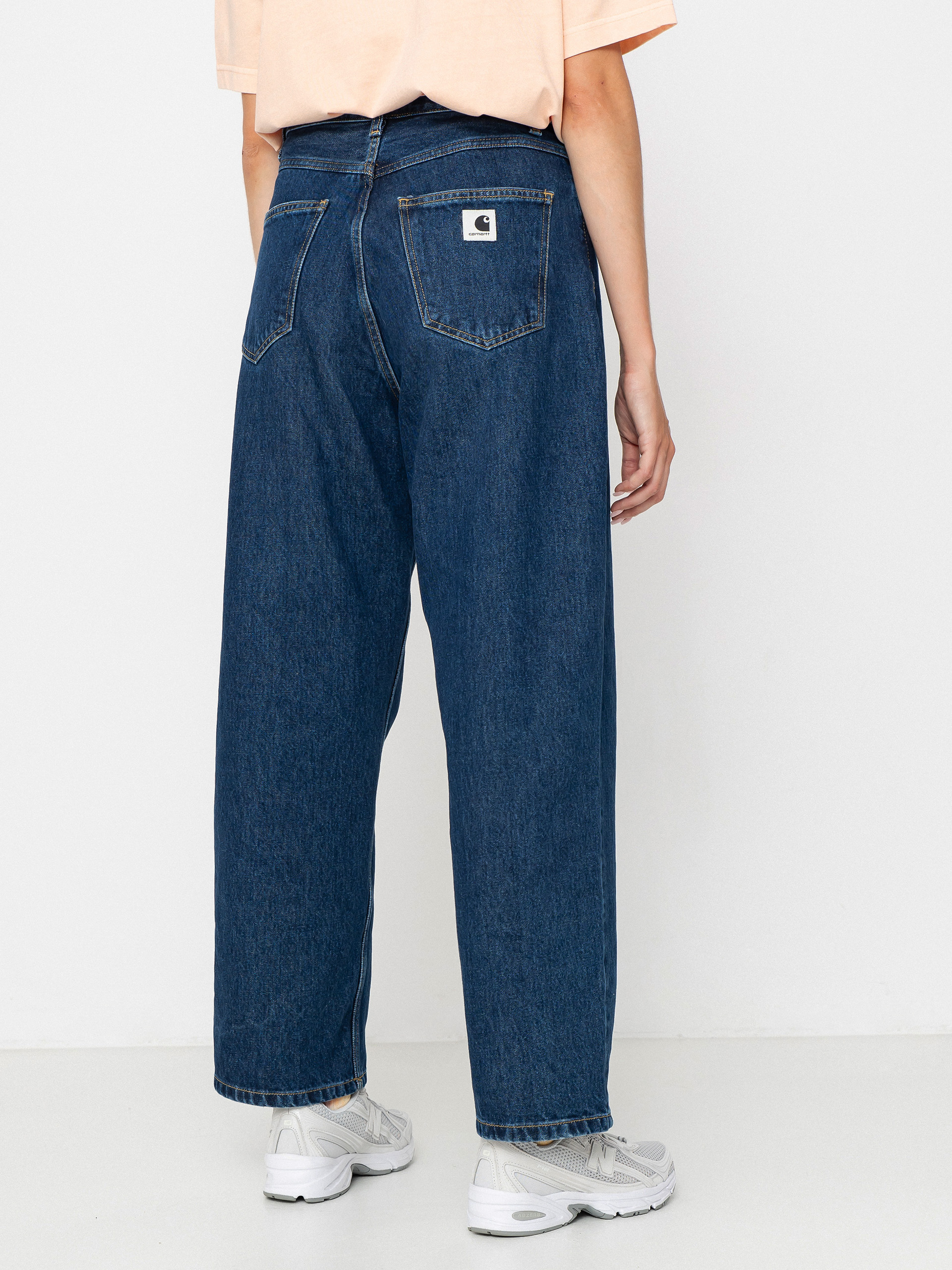 Pantaloni Carhartt WIP Brandon Wmn (blue)