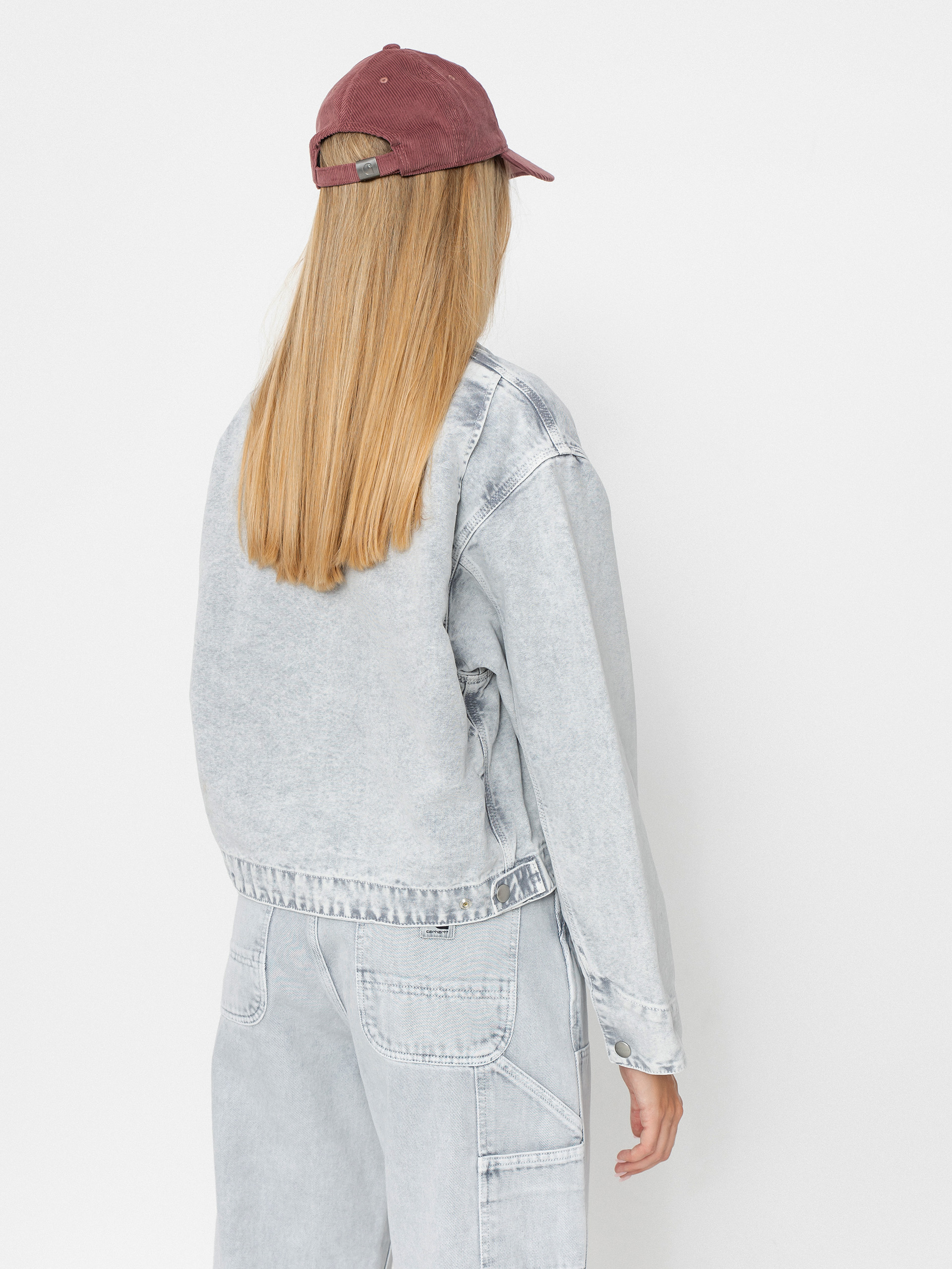 Geacă Carhartt WIP Emery Wmn (black/black/chalk wash)