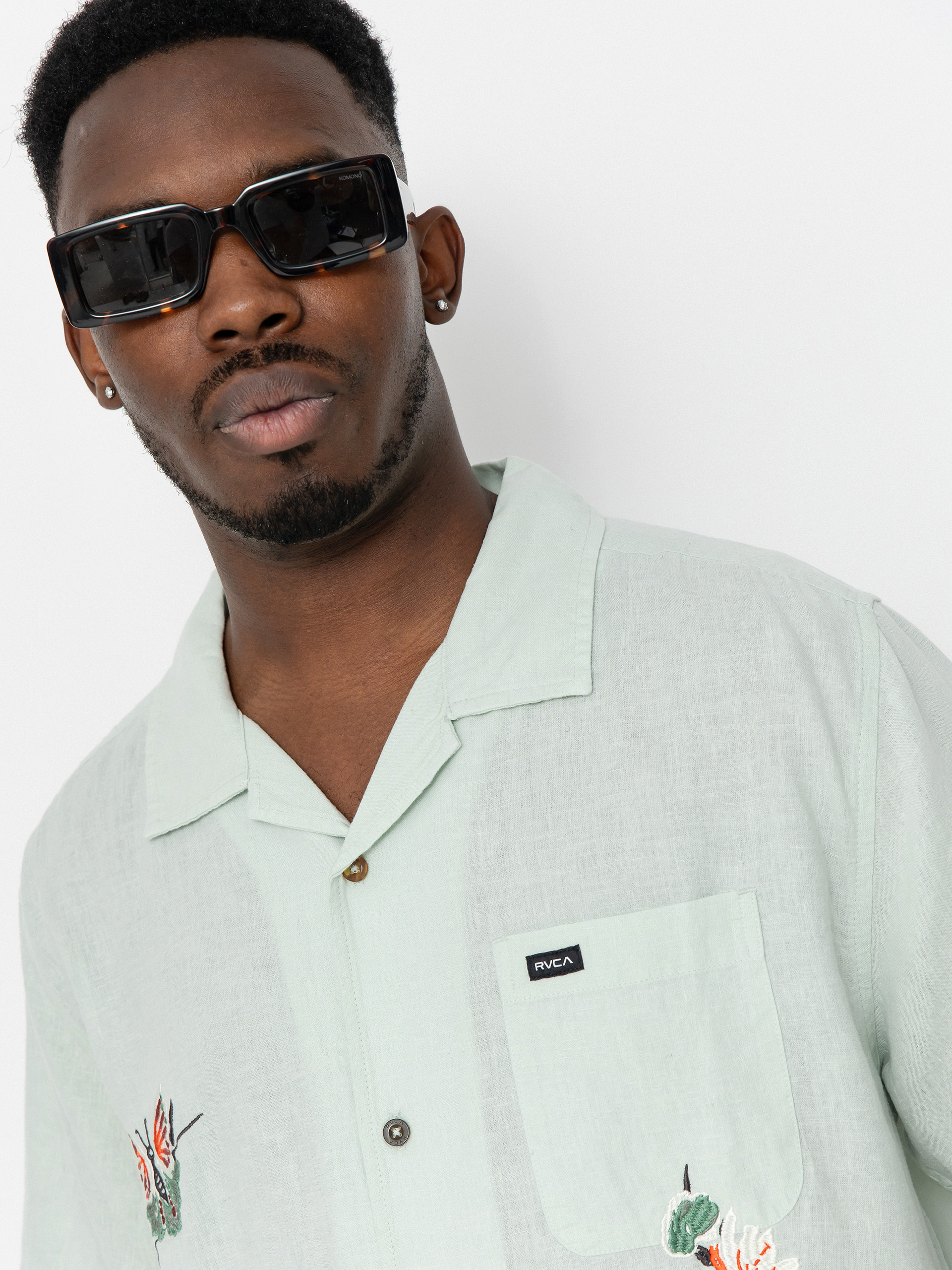 Tricou RVCA Nectar (green tea)