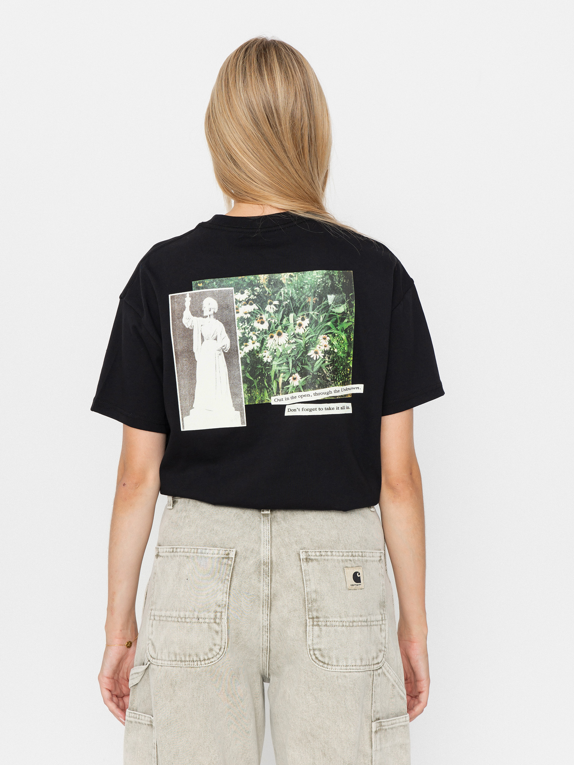 Tricou Vans Garden Oversized Wmn (black)