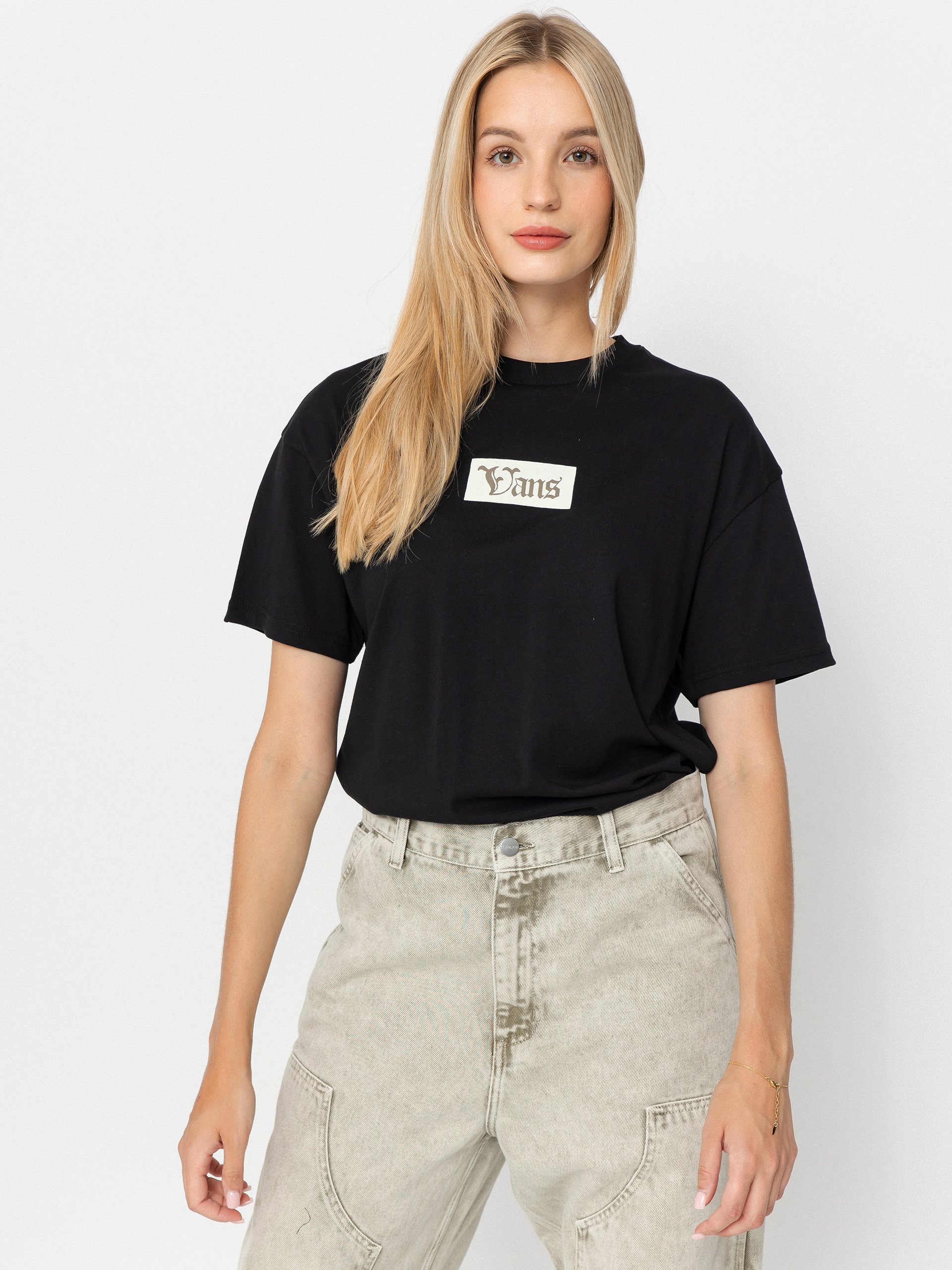 Tricou Vans Garden Oversized Wmn (black)