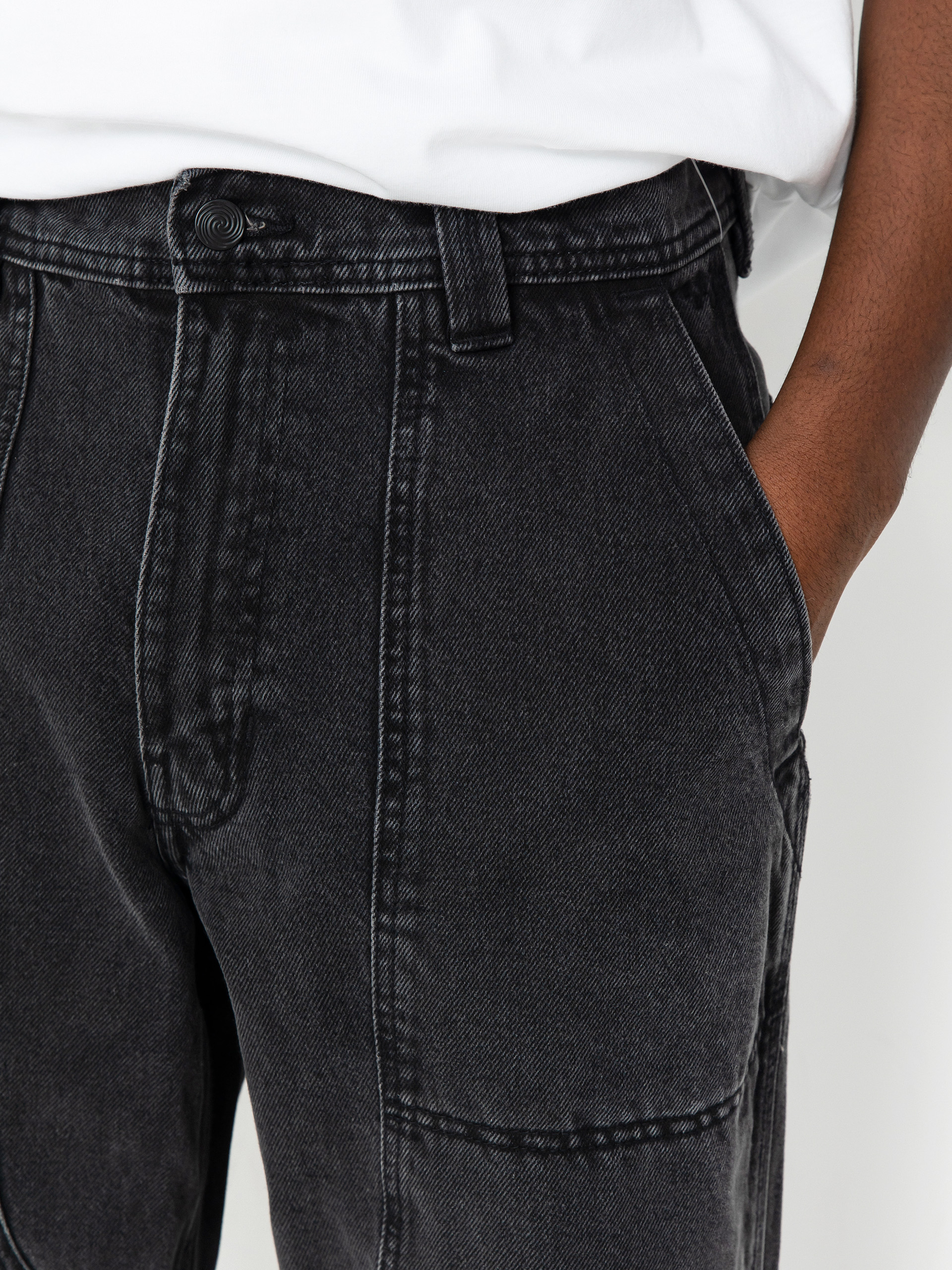 Pantaloni Vans Skate Loose Utility Denim (pirate black)