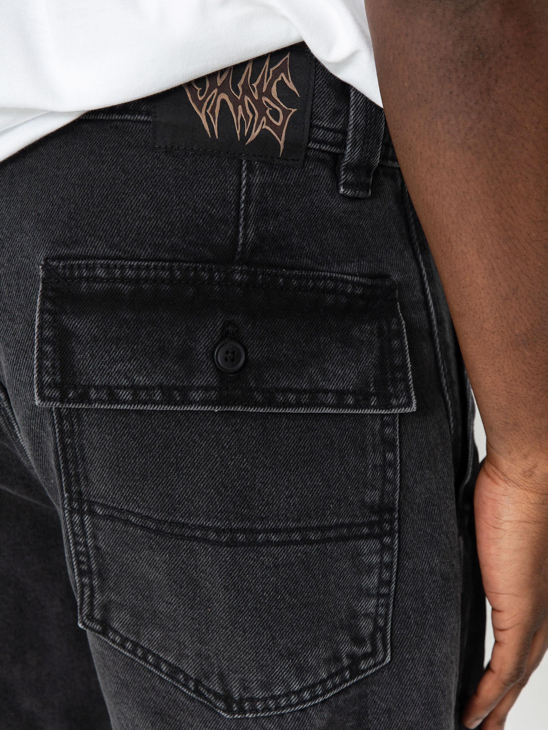 Pantaloni Vans Skate Loose Utility Denim (pirate black)