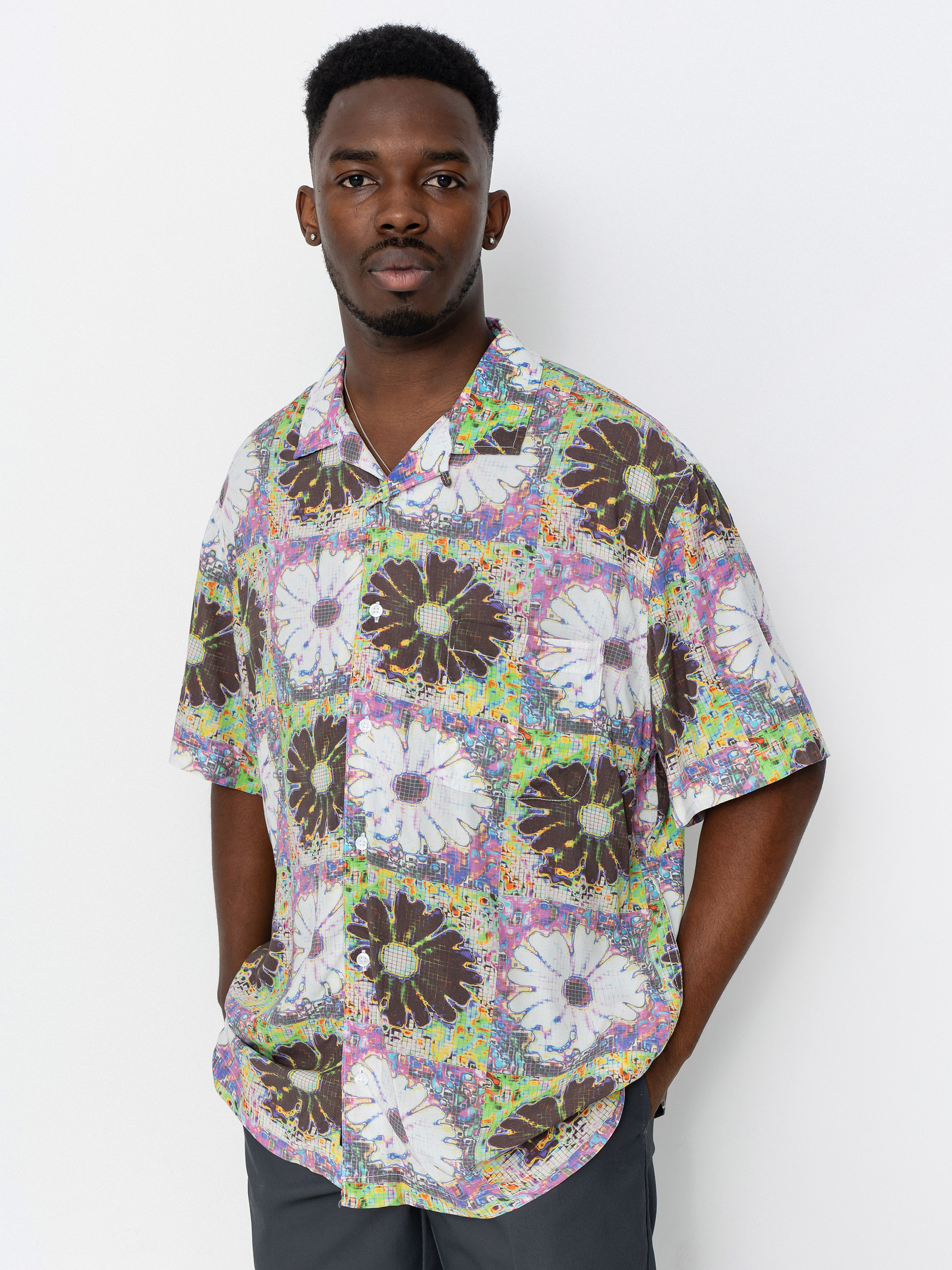 Cămașă Vans Digitals Woven (white/multi)