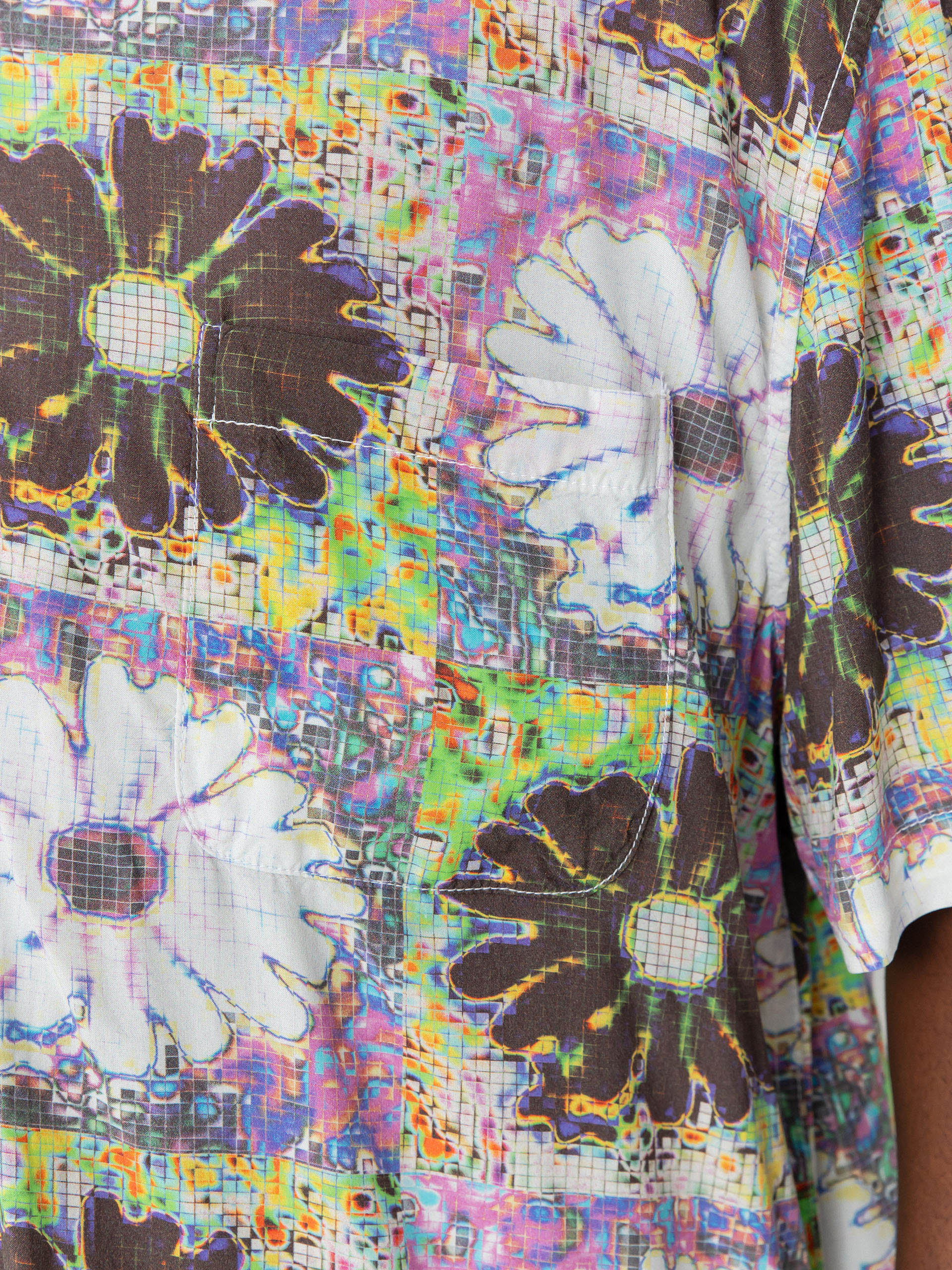 Cămașă Vans Digitals Woven (white/multi)