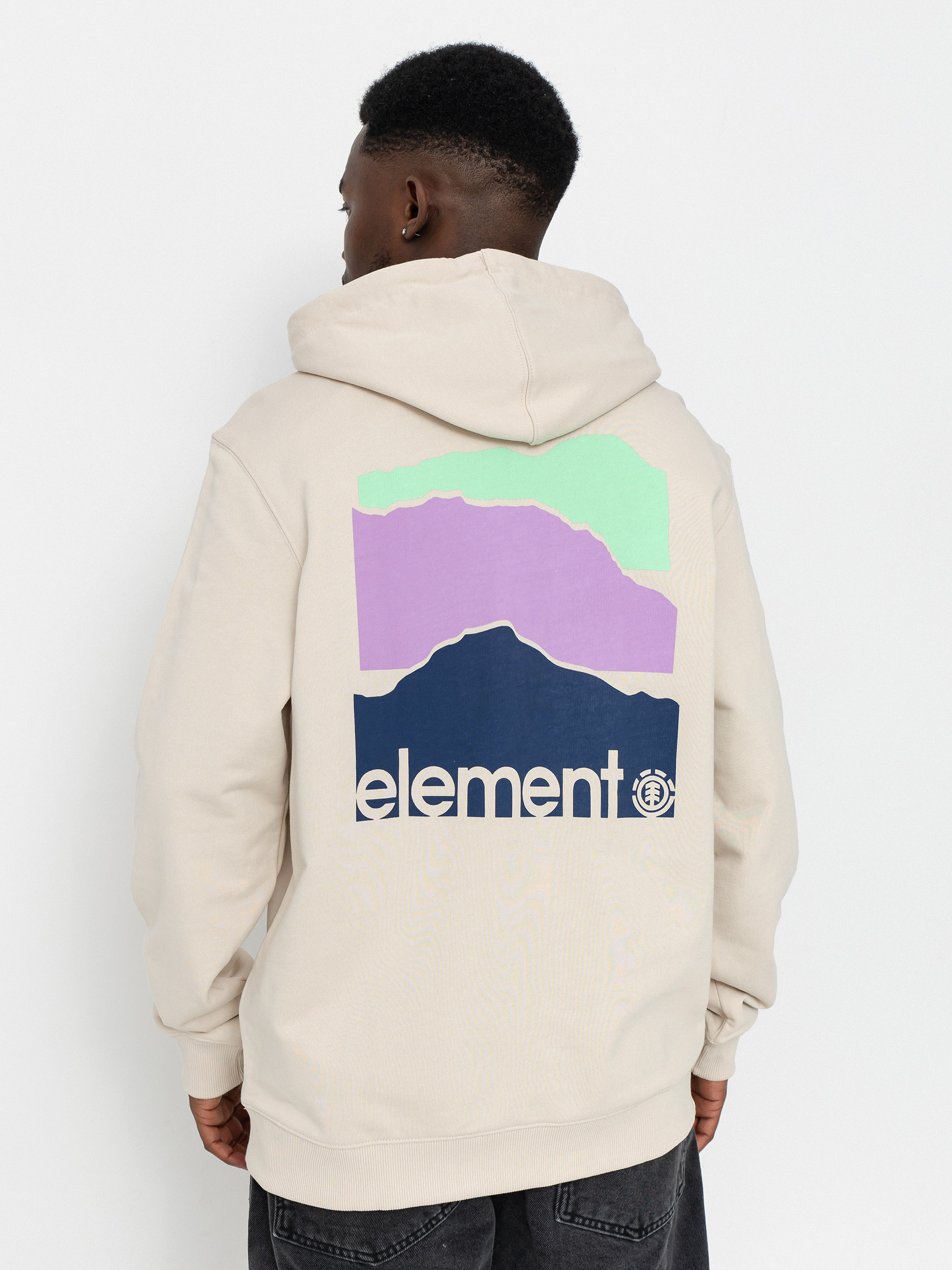 Hanorac cu glugă Element 3 Horizons HD (oat milk)