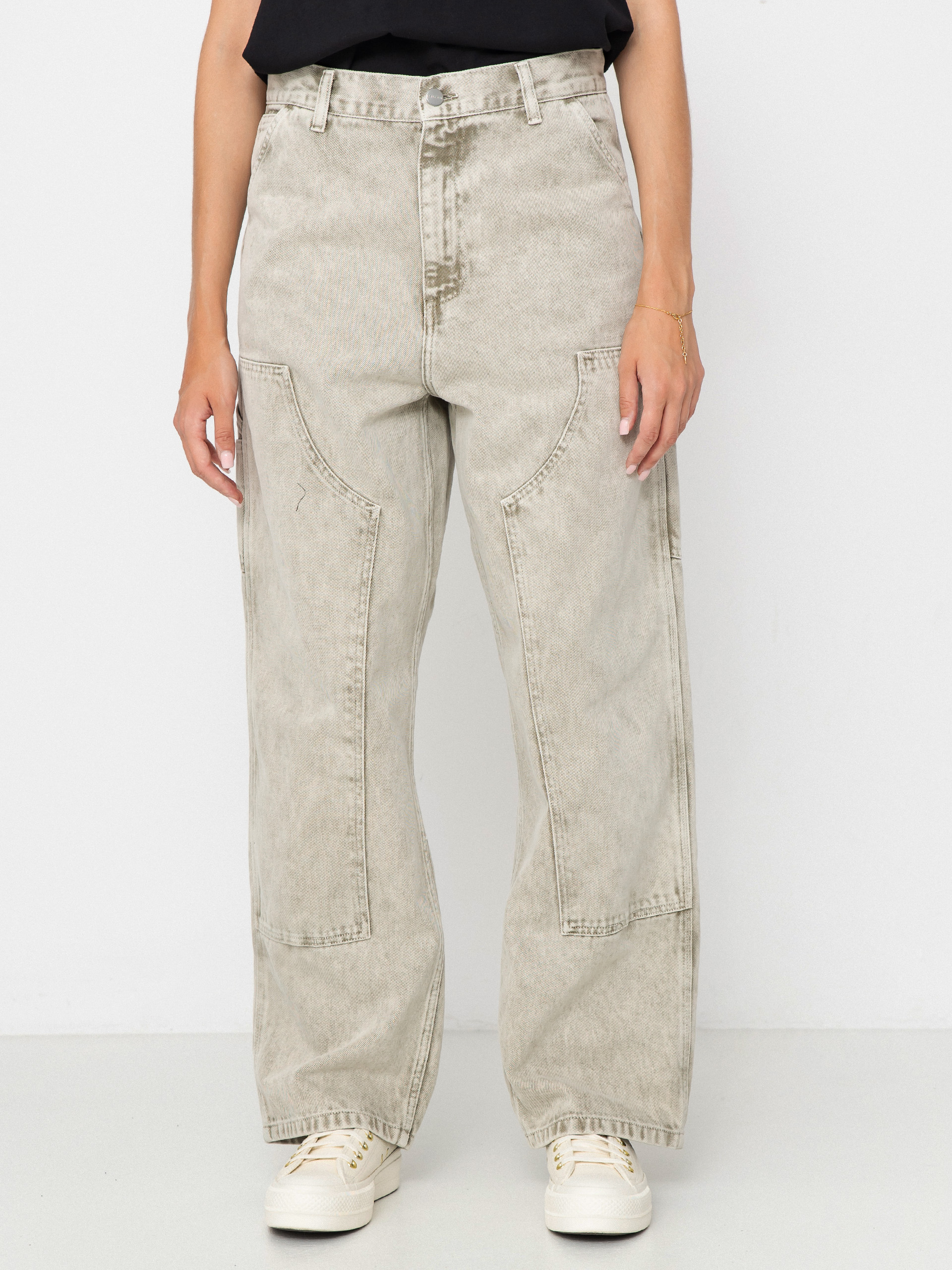 Pantaloni Carhartt WIP Brandon Double Knee Wmn