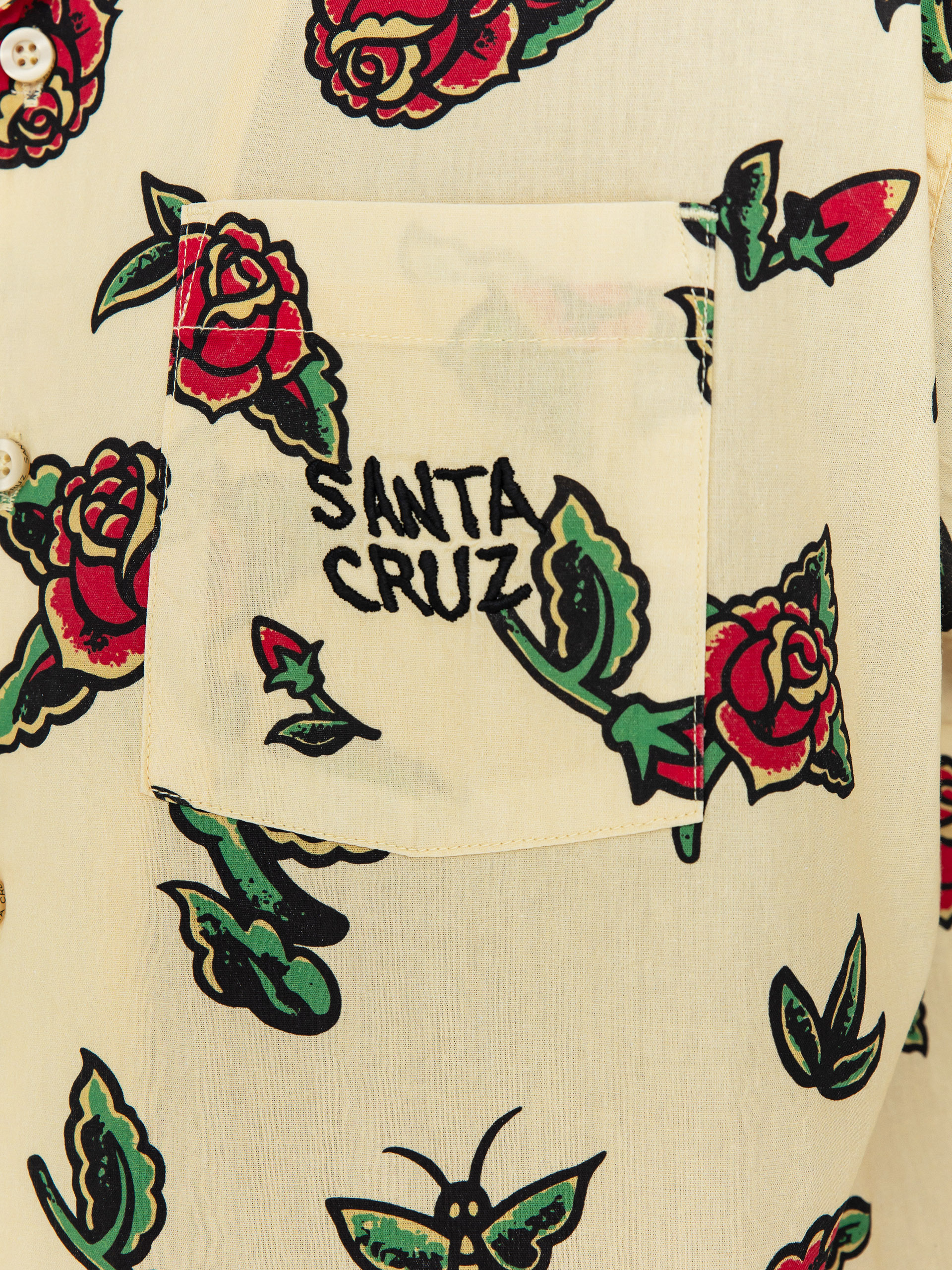 Cămașă Santa Cruz Flash Roses Shirt (flash roses)