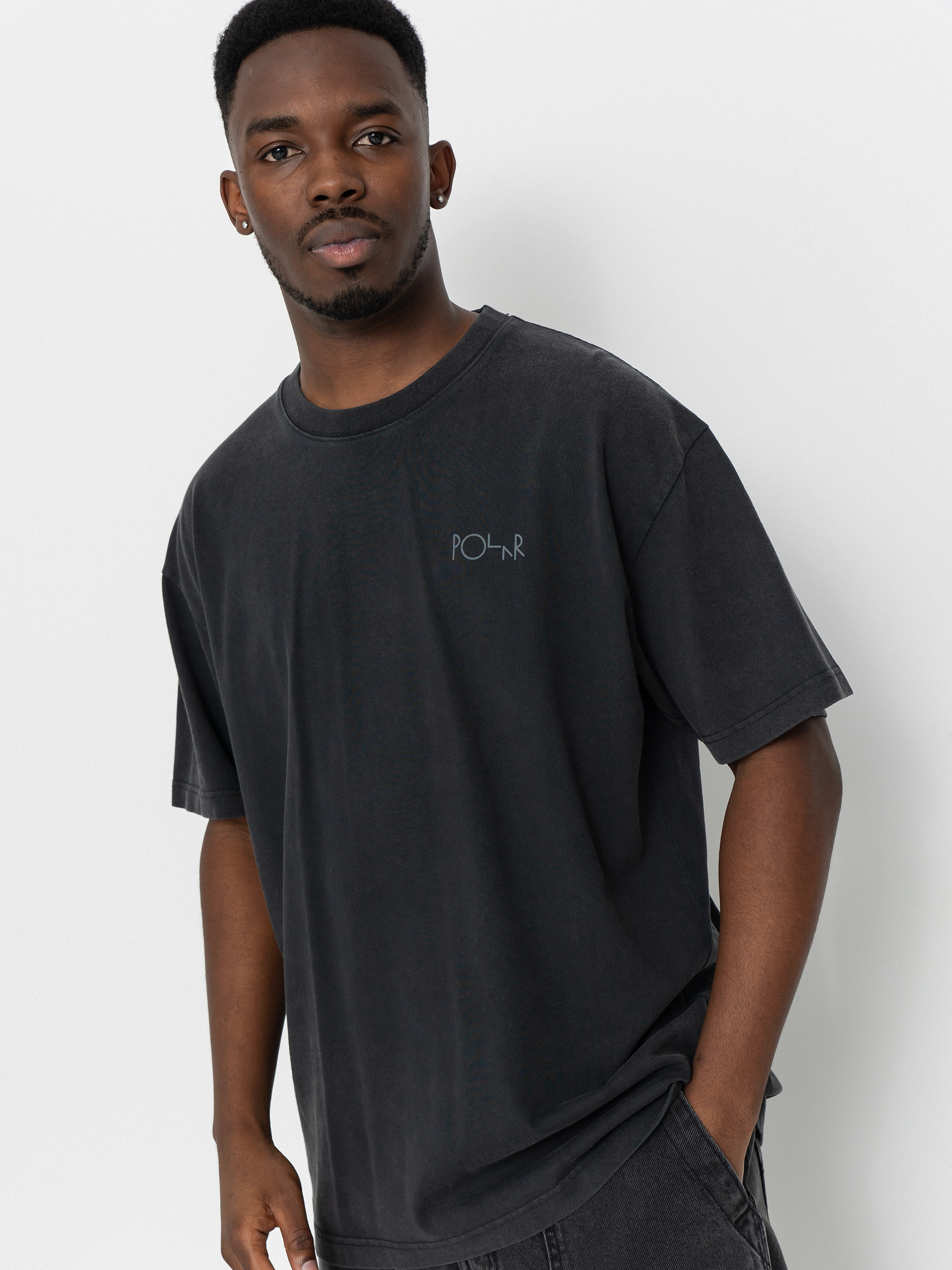 Tricou Polar Skate Horse Hand (silver black)