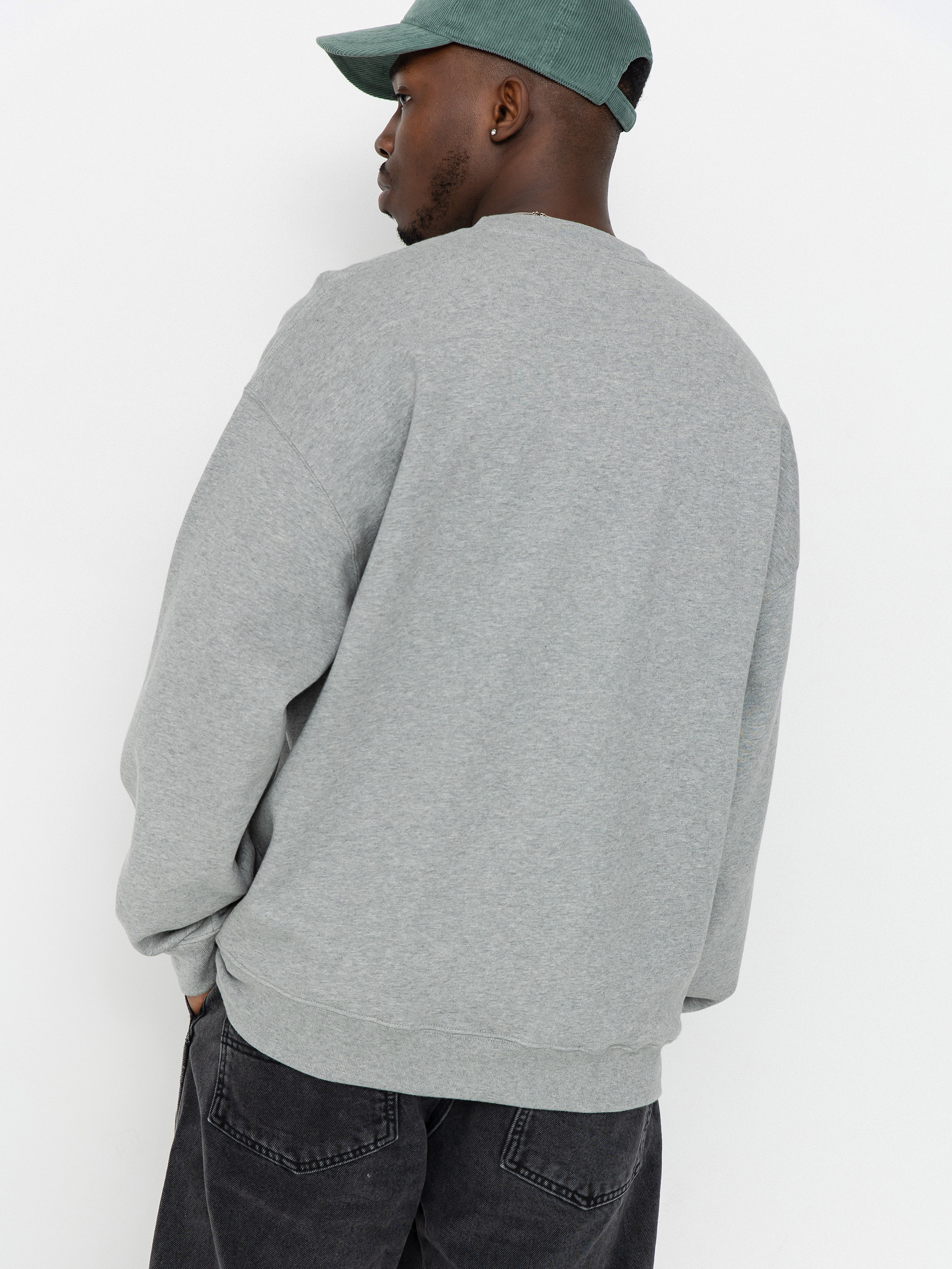 Hanorac Polar Skate Dave Crewneck Shy Bow (heather grey)