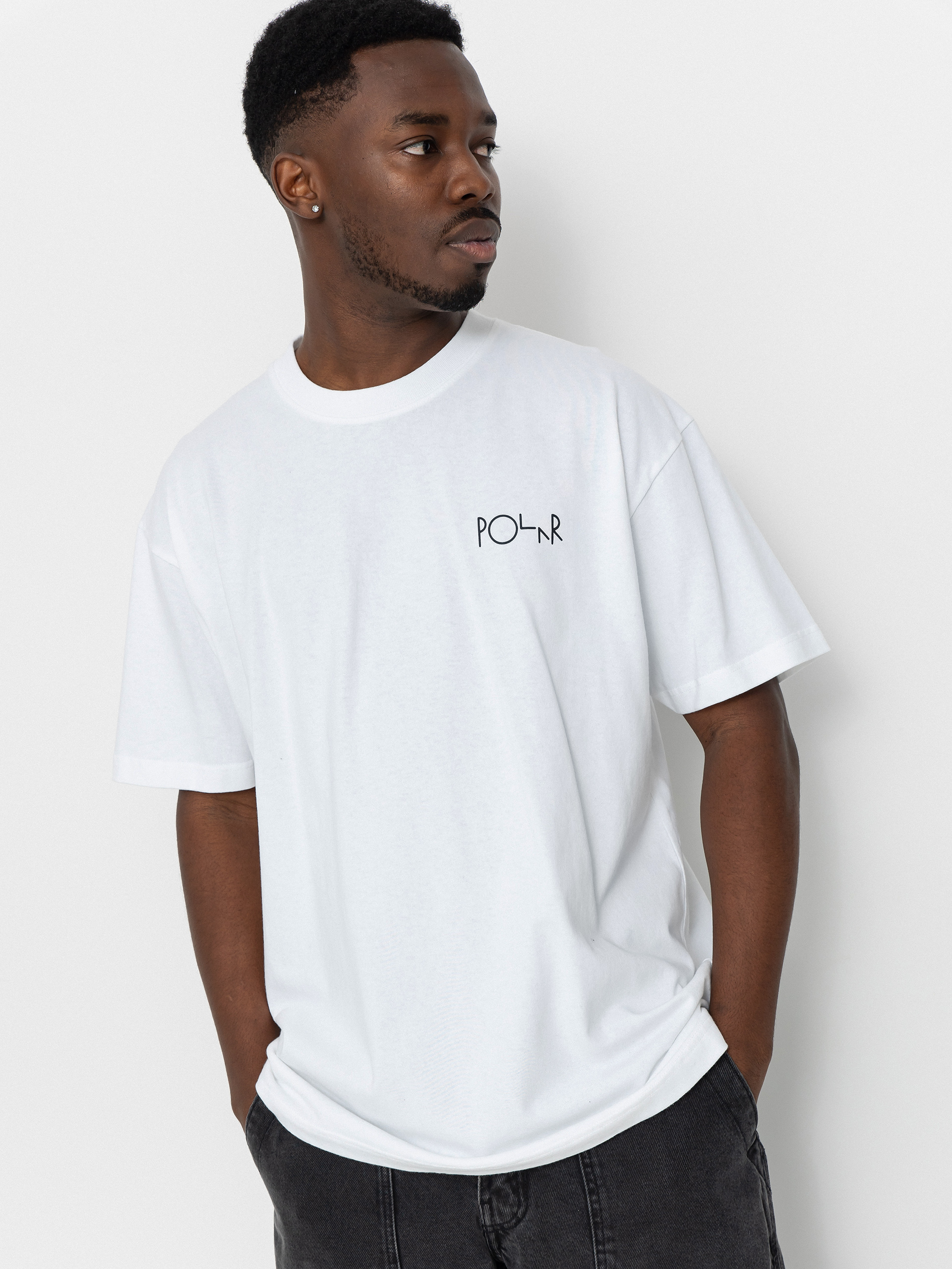 Tricou Polar Skate Fill Logo Klez (white)