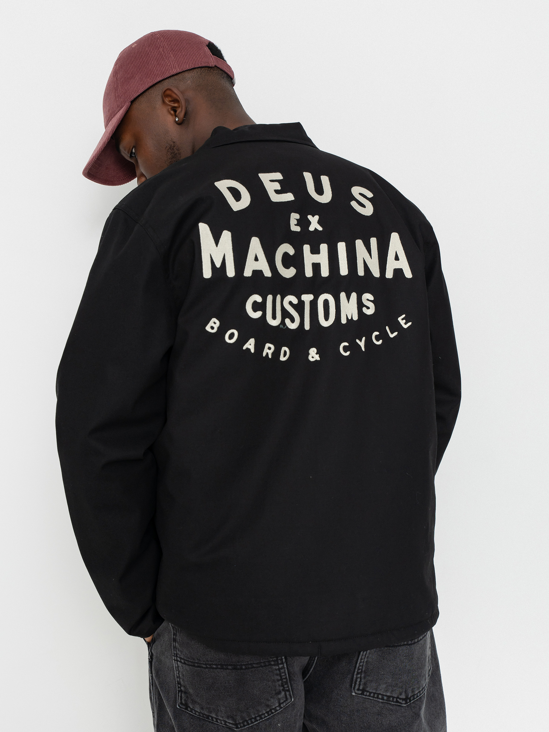Geacă Deus Ex Machina Workshop Coach (black)