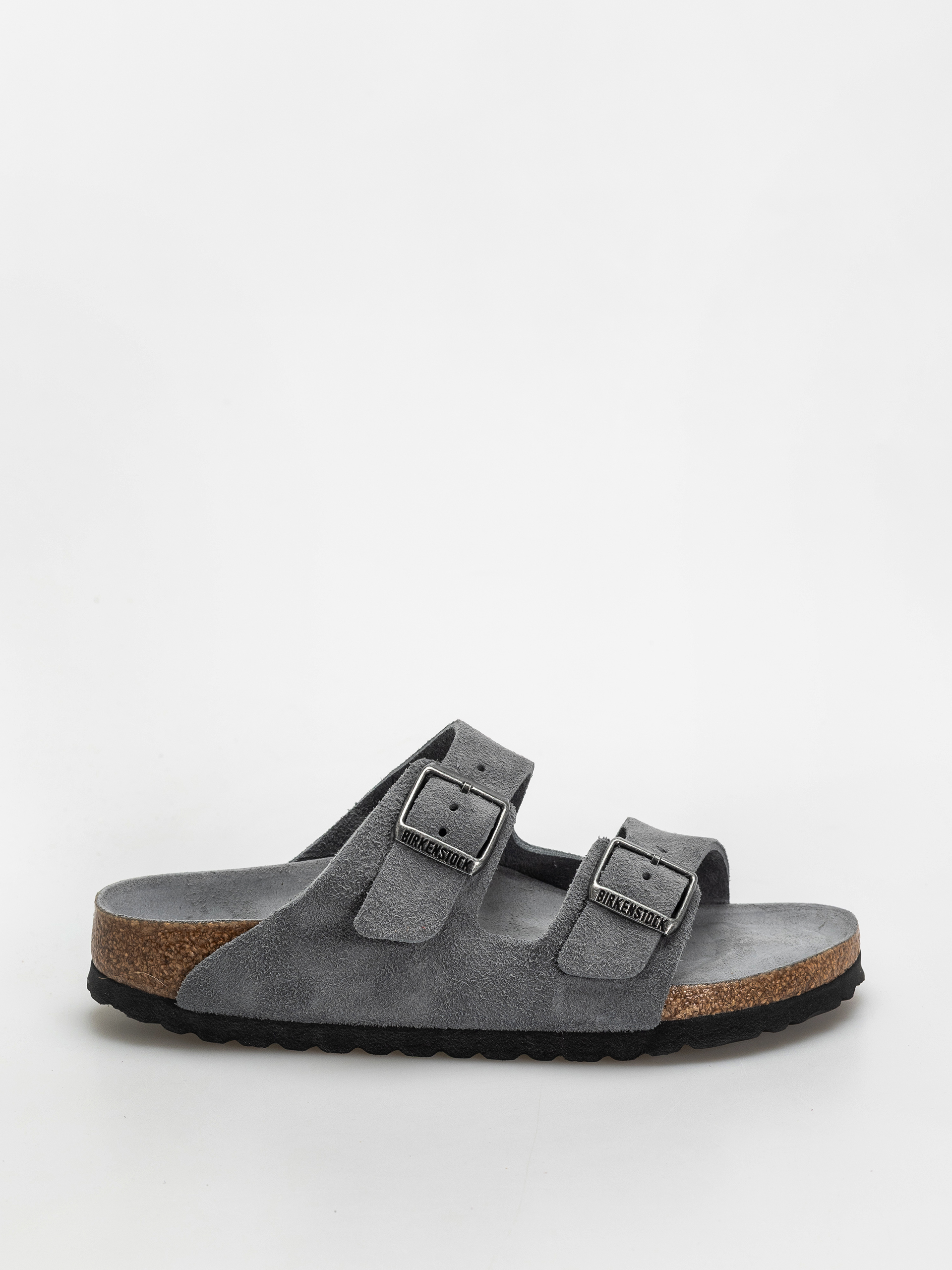 u0218lapi Birkenstock Arizona Suede Leather Narrow Wmn (basalt gray)