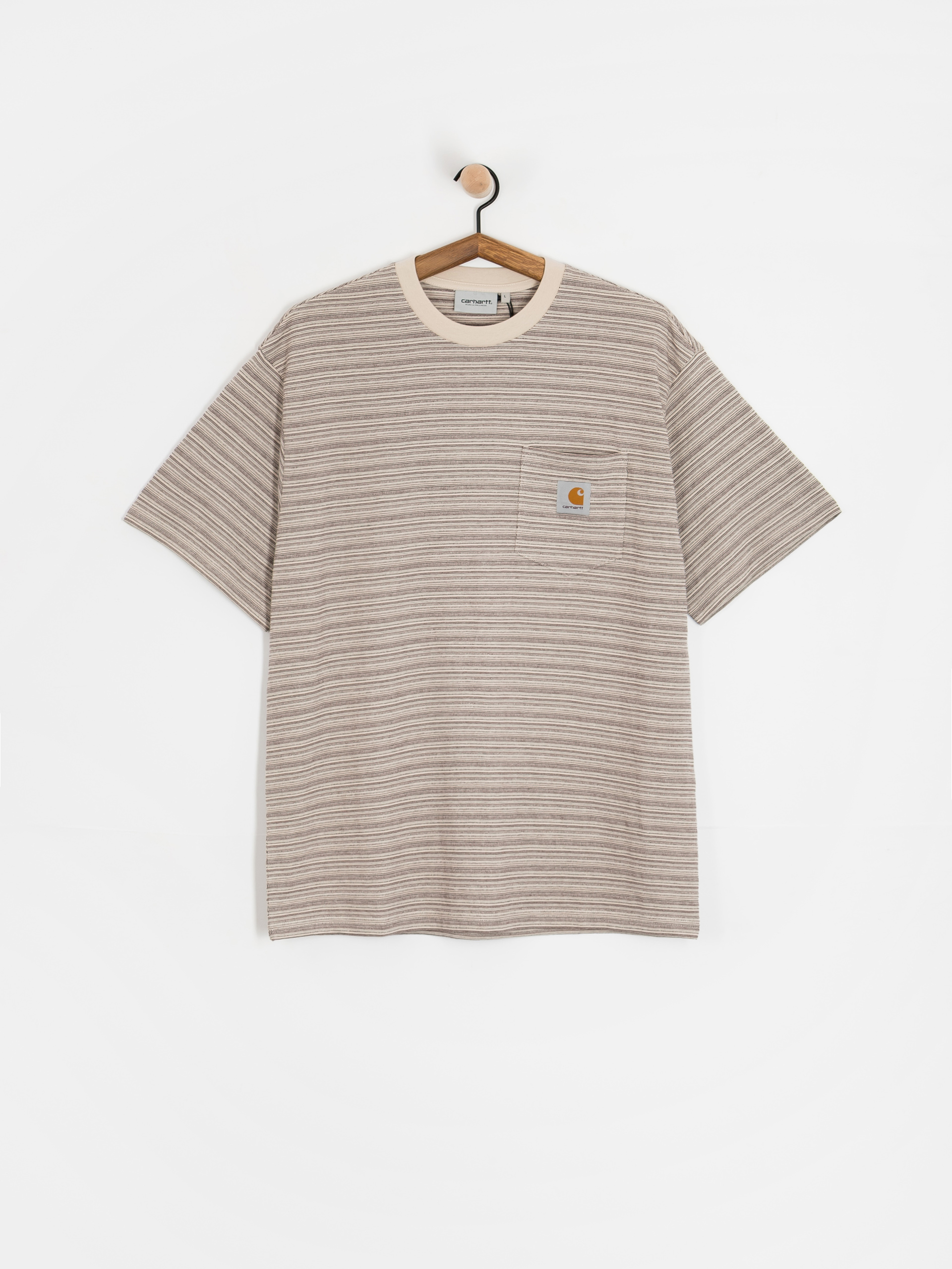 Tricou Carhartt WIP Gellar Pocket (gellar stripe/wax)