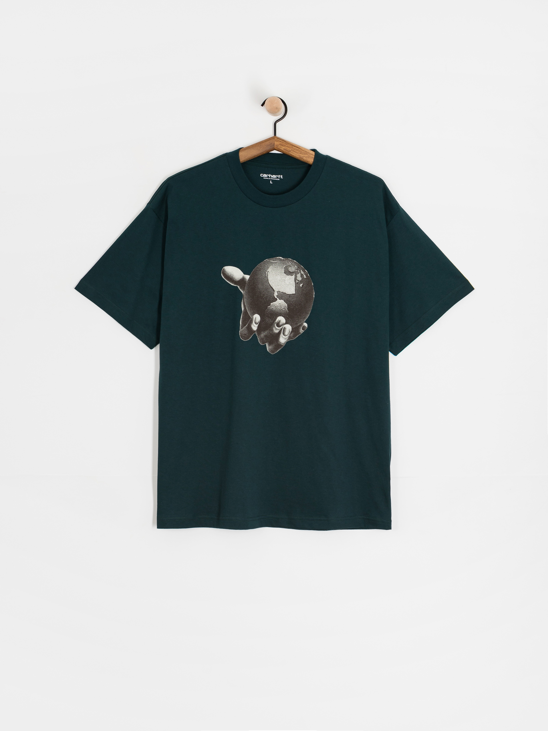 Tricou Carhartt WIP Saviour (deep lagoon)