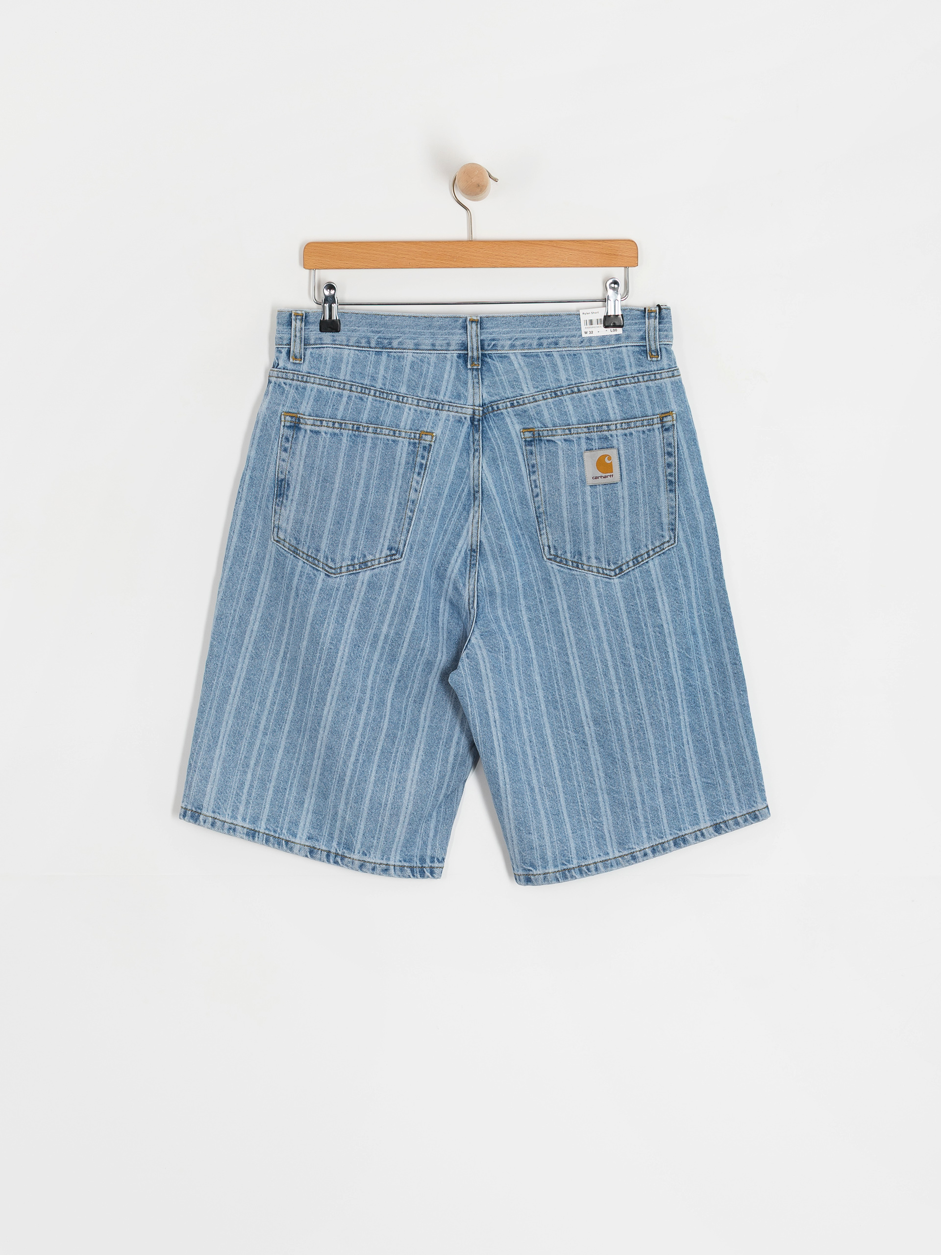 Pantaloni scurți Carhartt WIP Rylan (rylan stripe/blue/stone bleached)