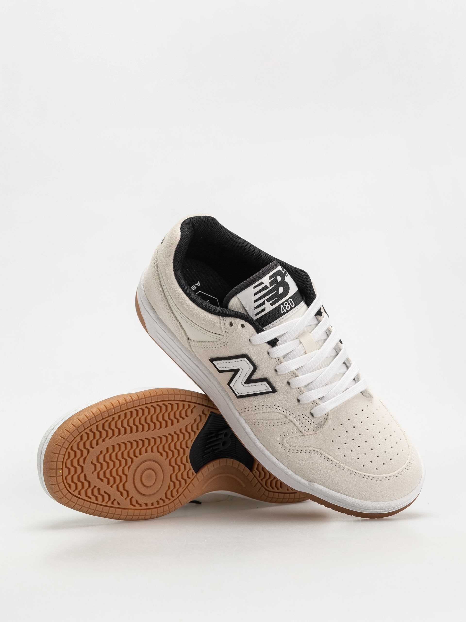 Pantofi New Balance 480 - alb, gri (white)