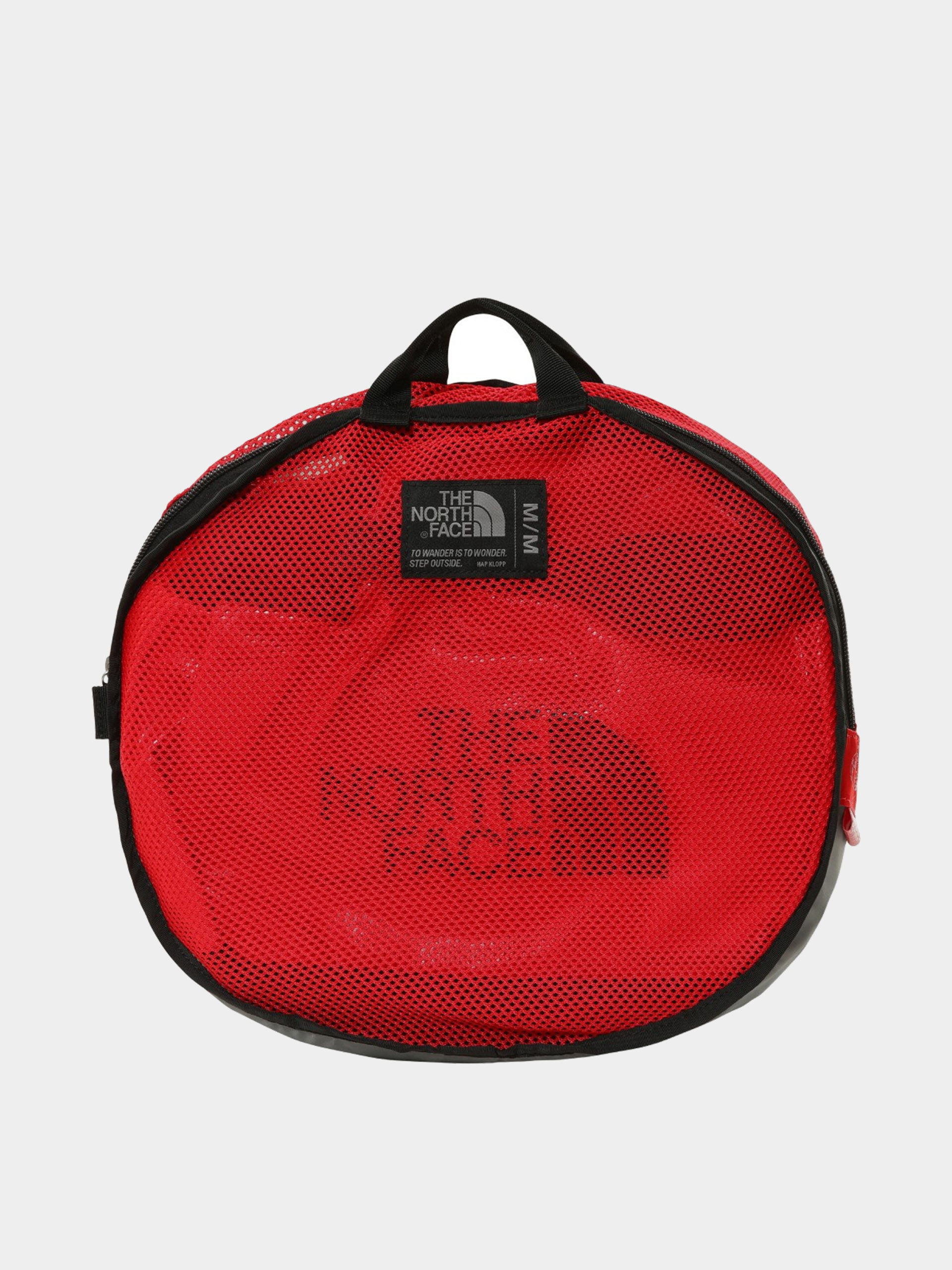 Geantă The North Face Base Camp Duffel M (tnf red tnf black npf)