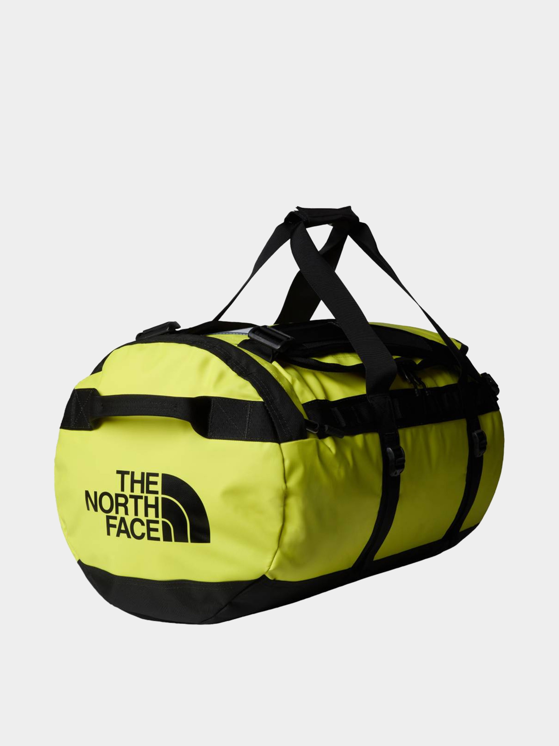Geantă The North Face Base Camp Duffel M (sulphurspringgn/tnfblack)