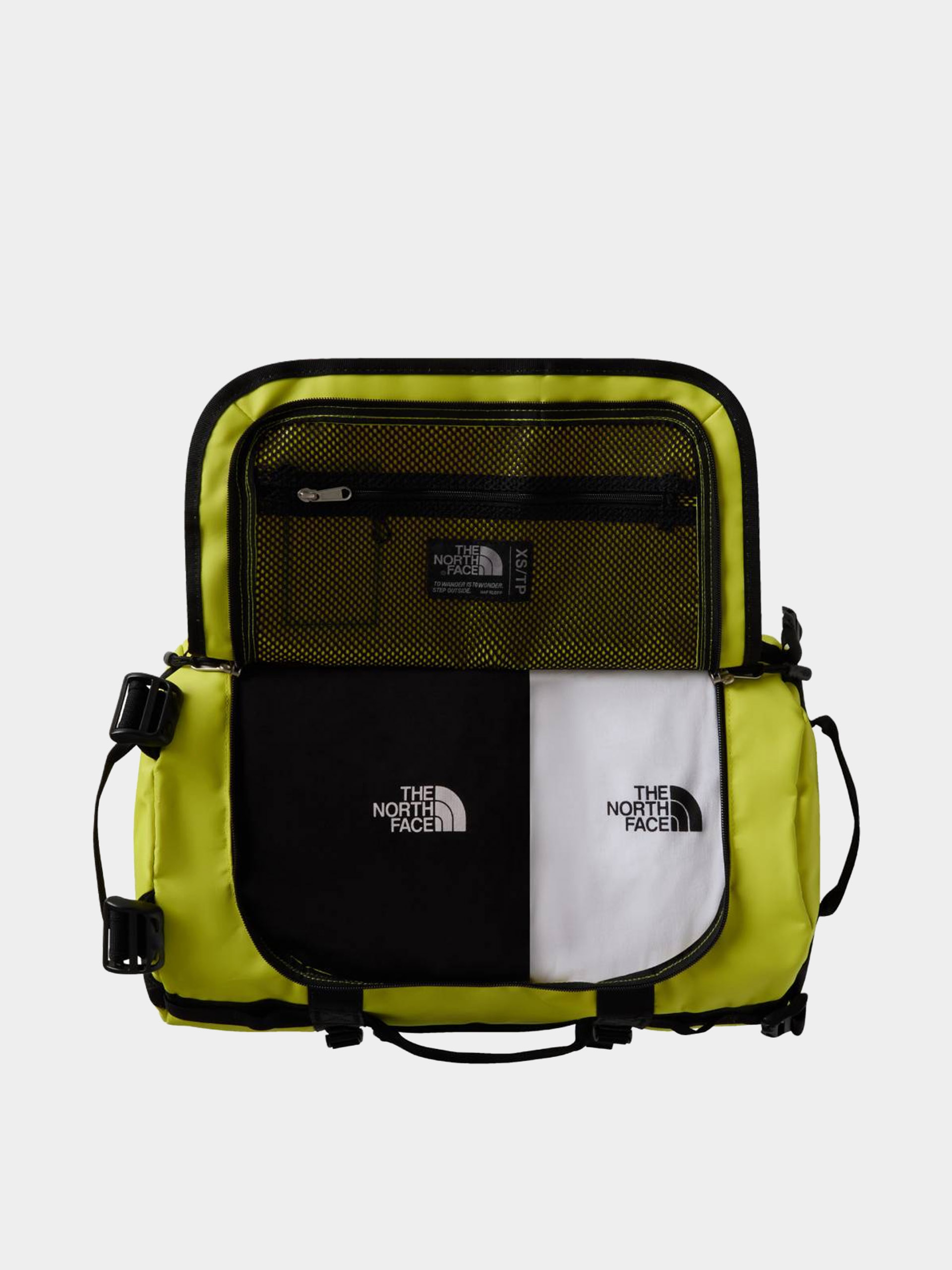 Geantă The North Face Base Camp Duffel XS (sulphurspringgn/tnfblack)