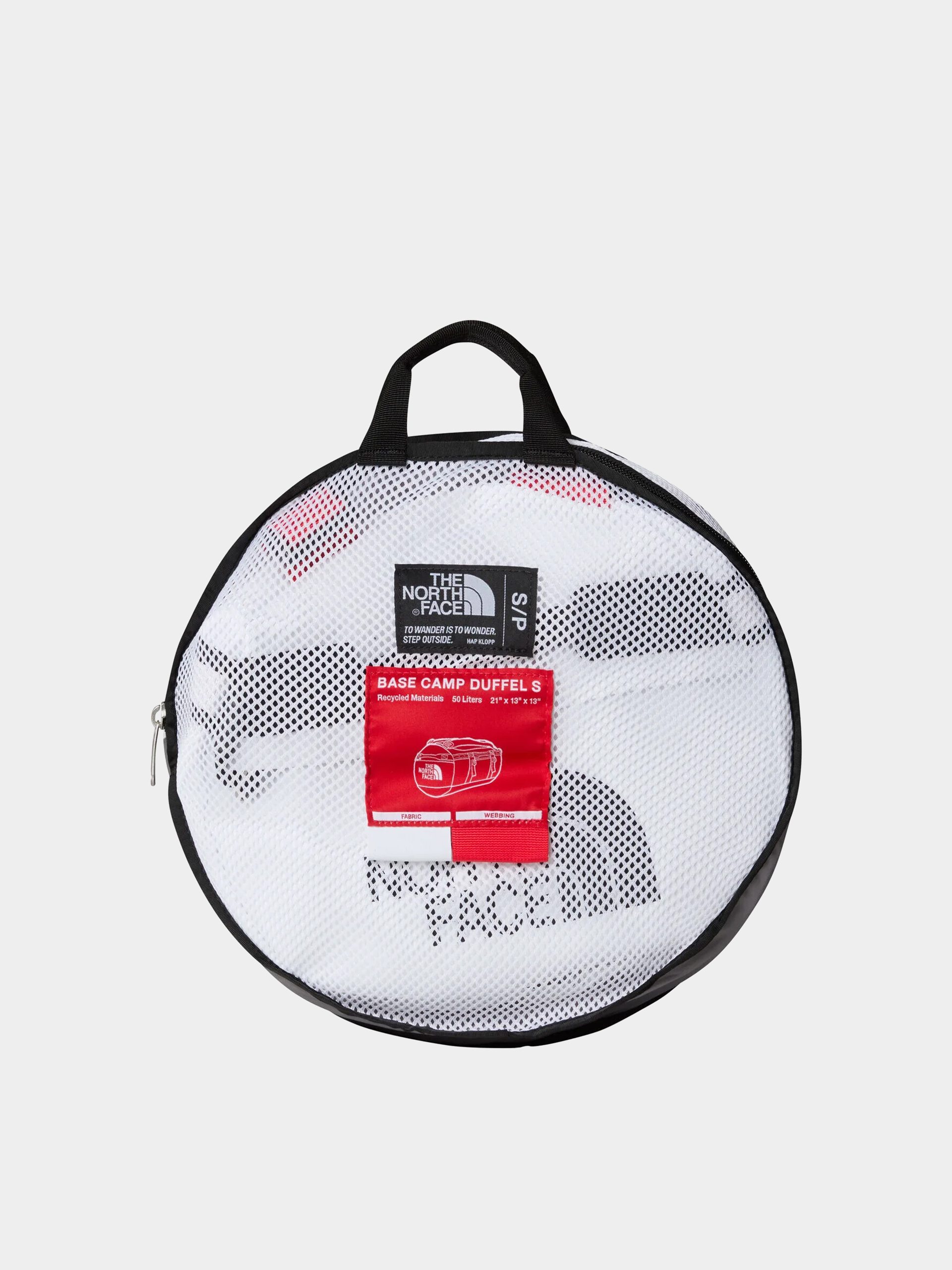 Geantă The North Face Base Camp Duffel S (tnf white/tnf black/ele)
