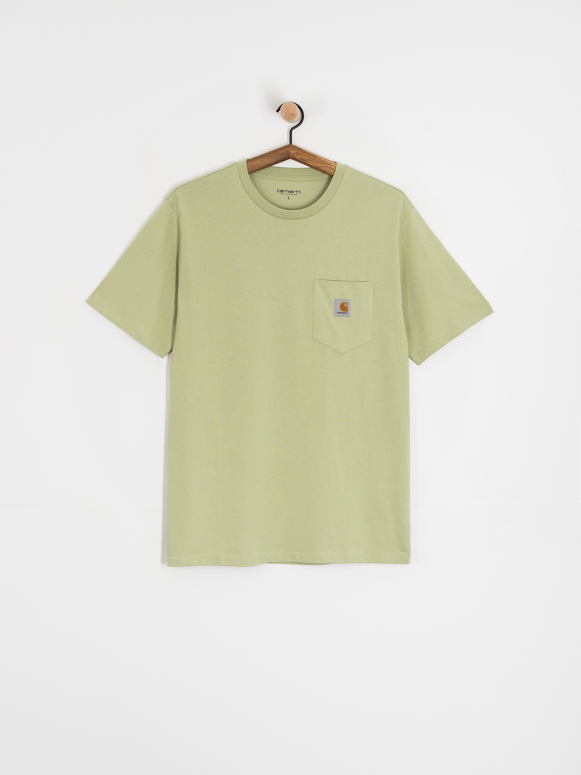 Tricou Carhartt WIP Pocket (pale olive)