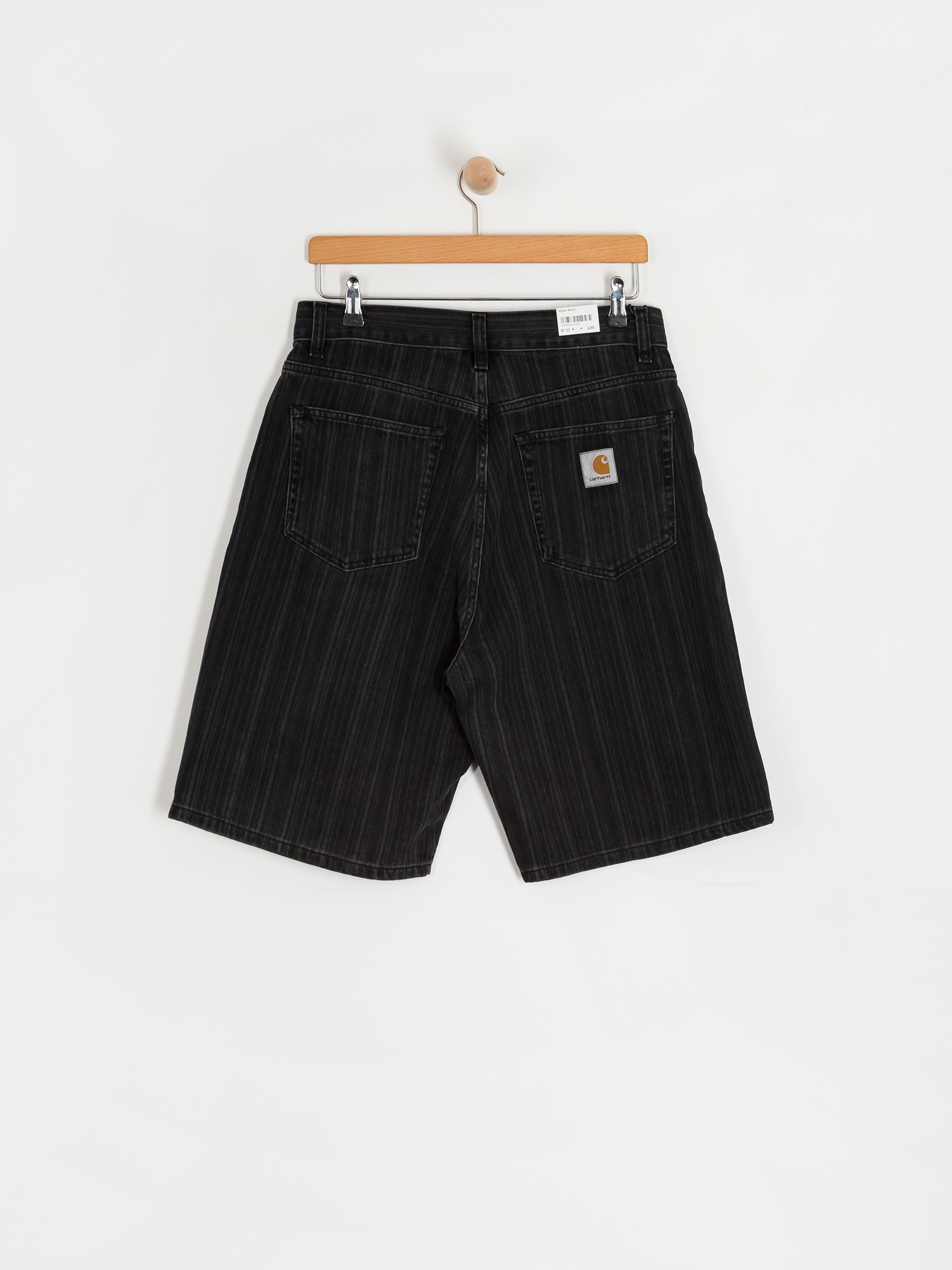Pantaloni scurți Carhartt WIP Rylan (rylan stripe/black/stone washed)