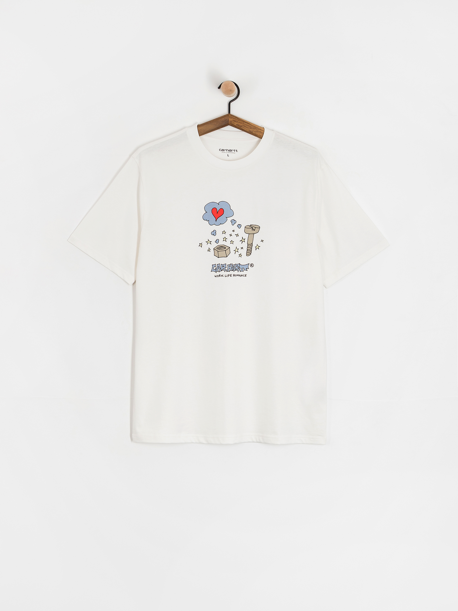 Tricou Carhartt WIP Work Life Romance (white)