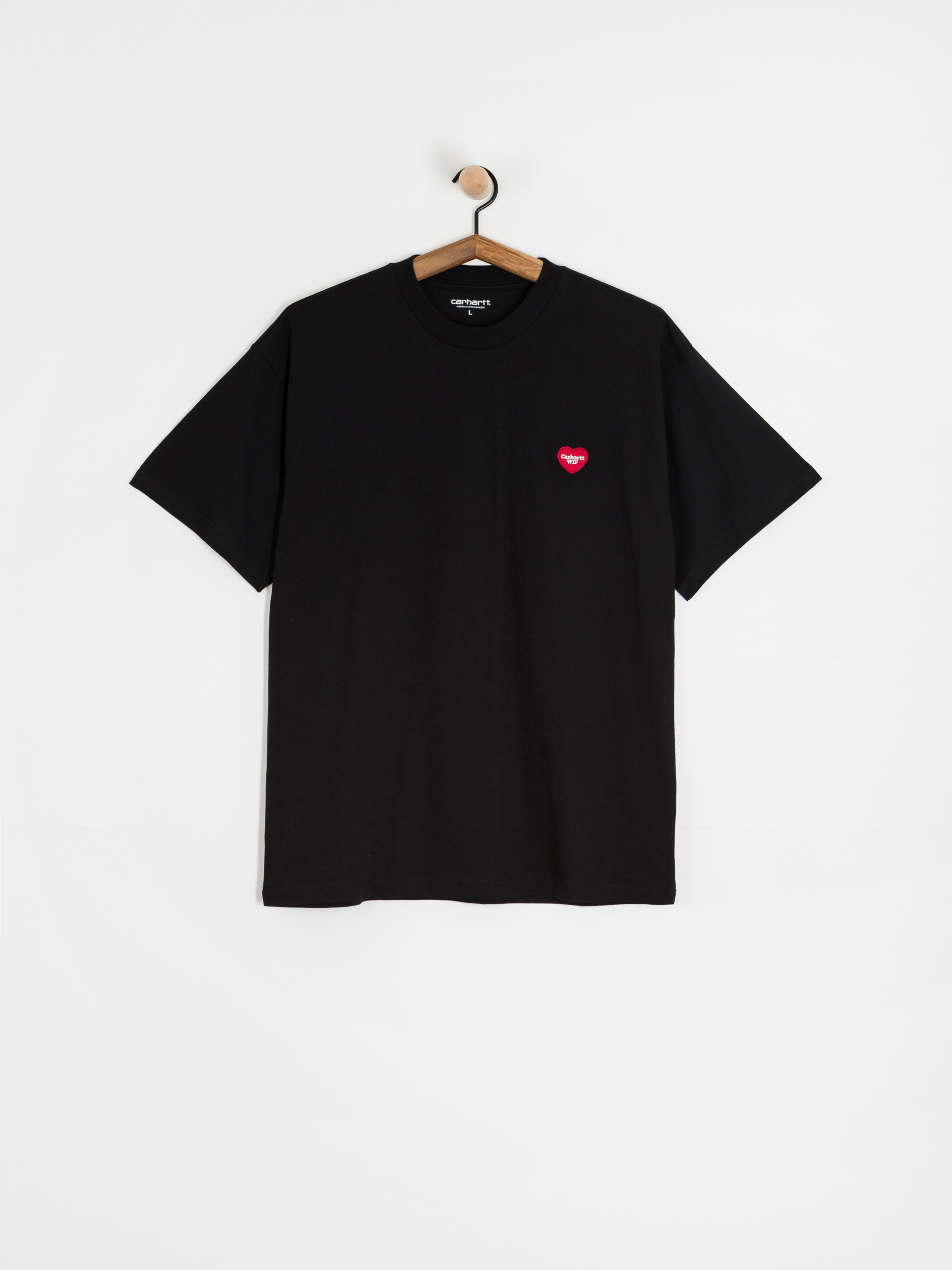 Tricou Carhartt WIP Heart II Hartt (black)