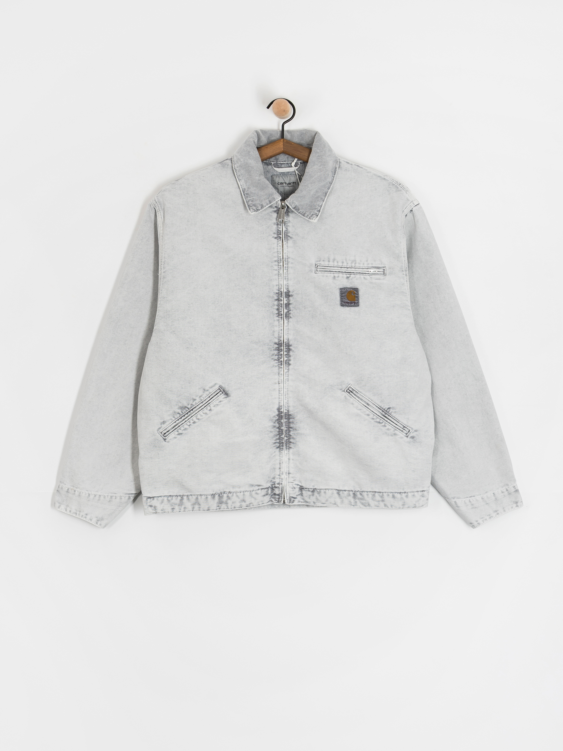 Geacă Carhartt WIP OG Detroit (black/black/chalk wash)