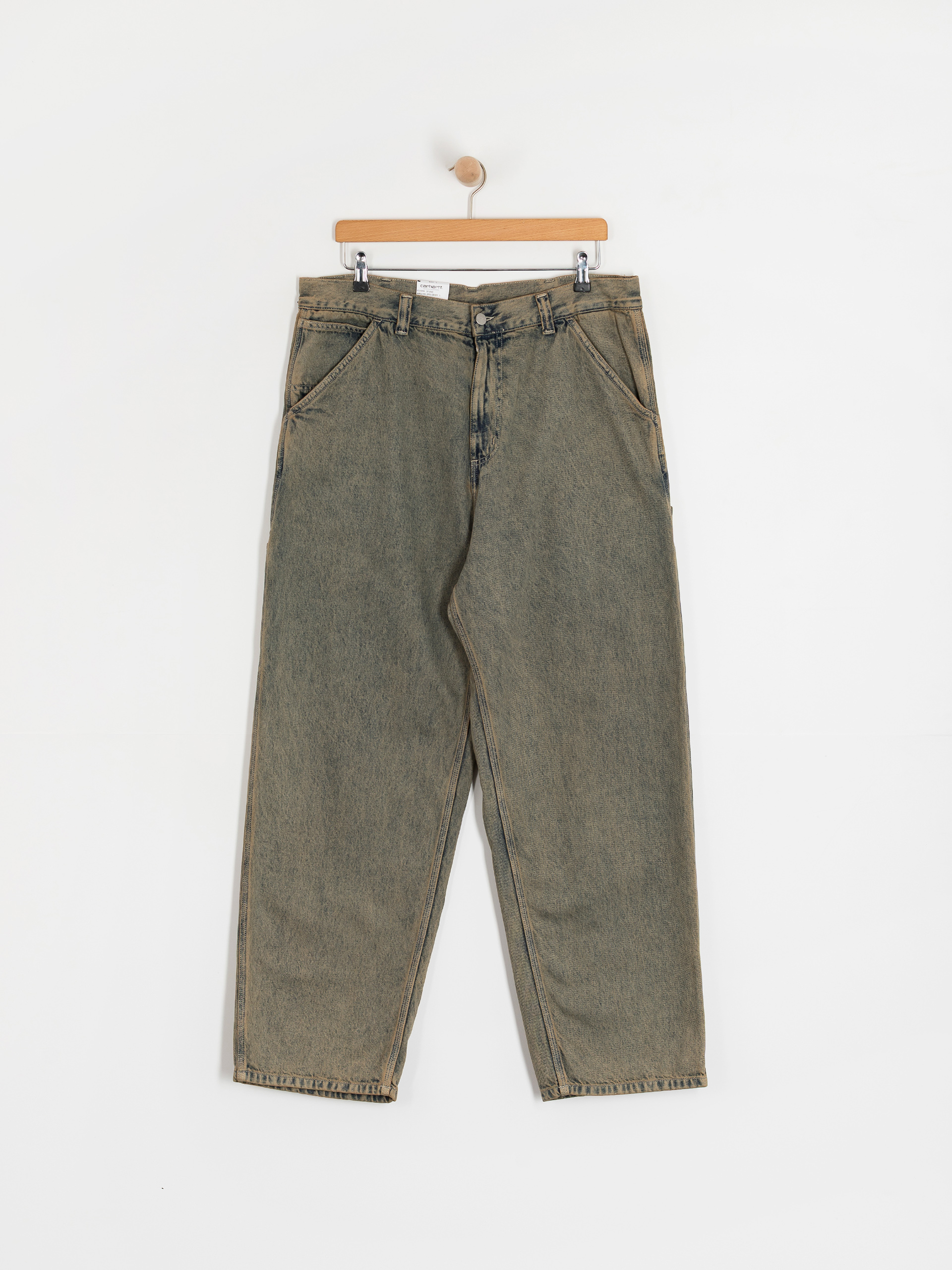 Pantaloni Carhartt WIP OG Single Knee (blue/leather/garment dyed)
