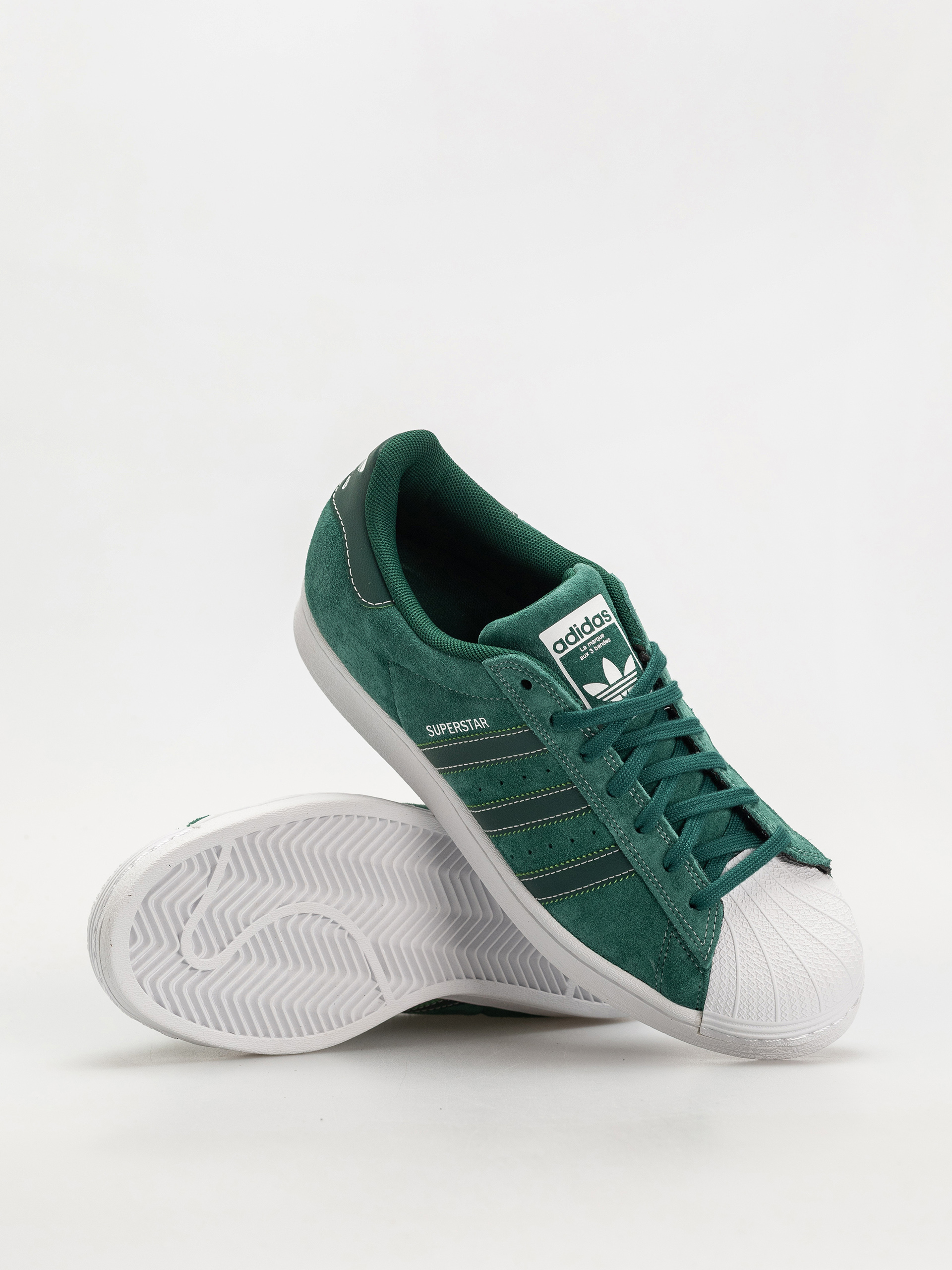 Pantofi adidas Superstar Adv - verde (cgreen/ftwwht/cgreen)