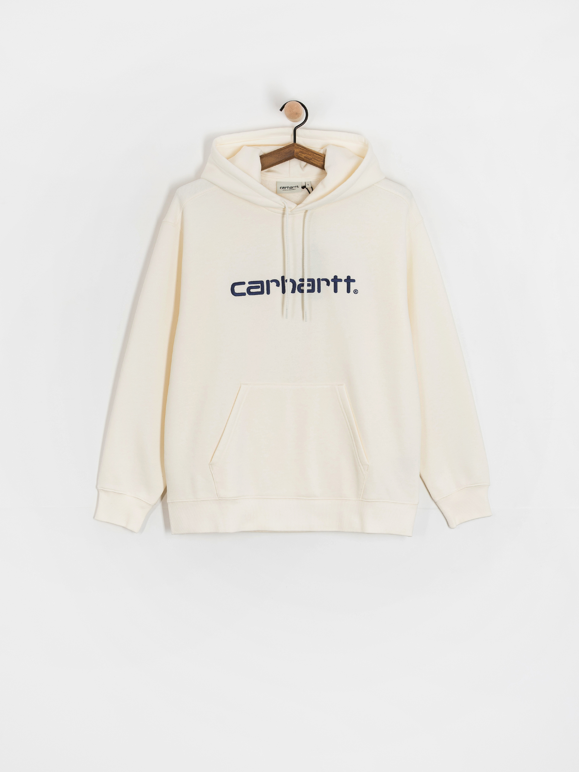 Hanorac cu glugă Carhartt WIP Carhartt HD Wmn (wax/wolfsbane)