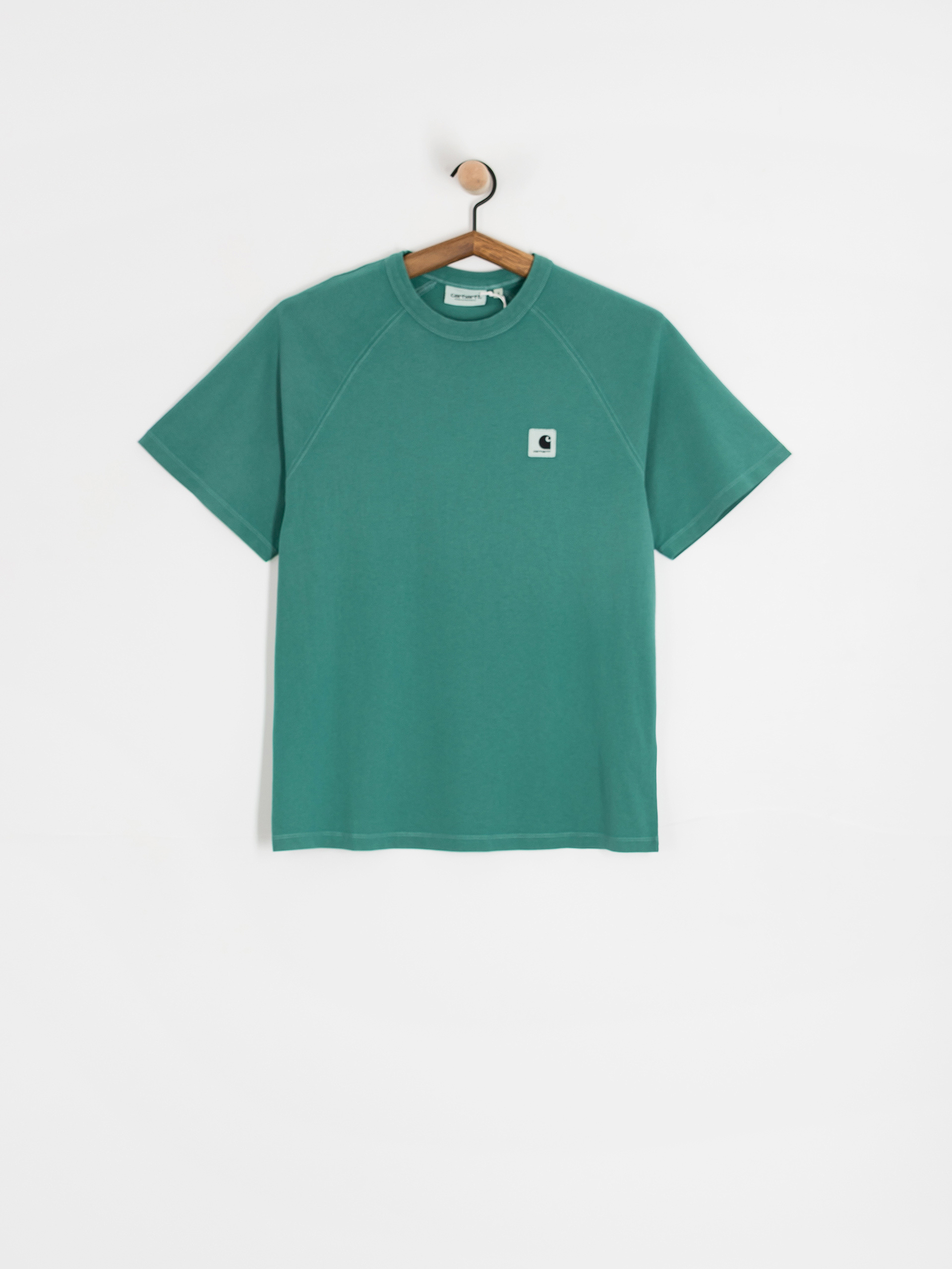 Tricou Carhartt WIP Hudson Wmn (saguaro/chalk wash)