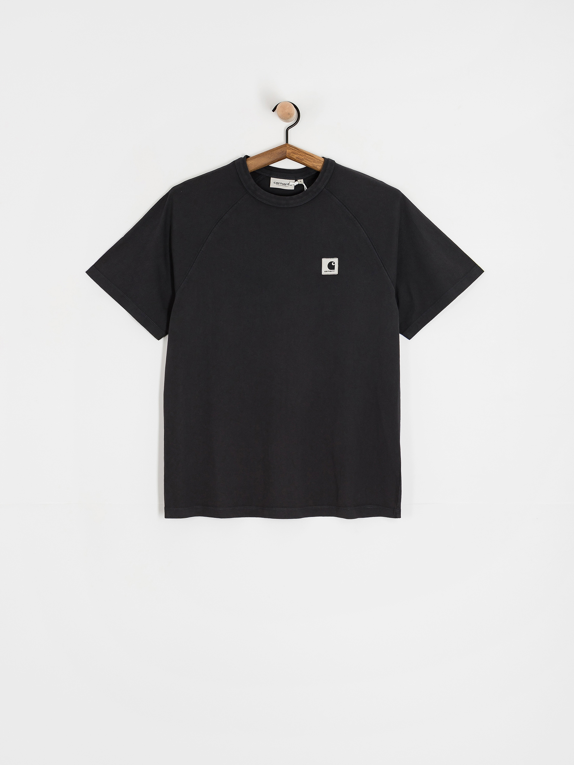 Tricou Carhartt WIP Hudson Wmn (black/chalk wash)