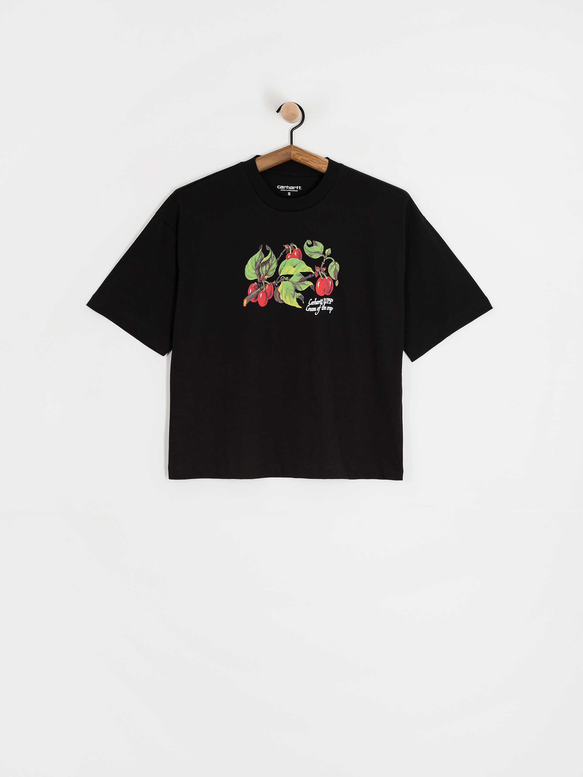 Tricou Carhartt WIP Cream Of The Crop Wmn (black)