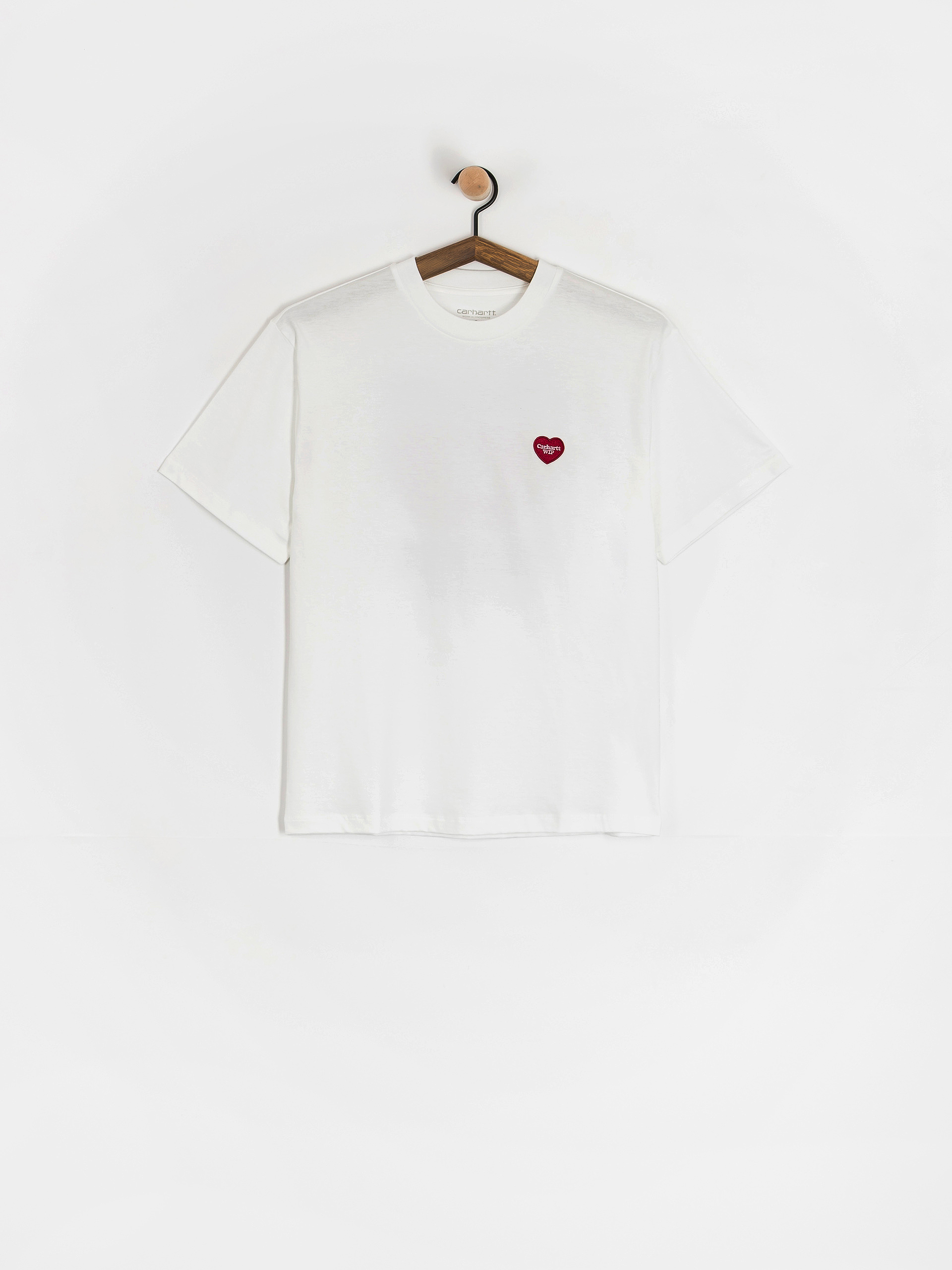 Tricou Carhartt WIP Heart II Hartt Wmn (white)