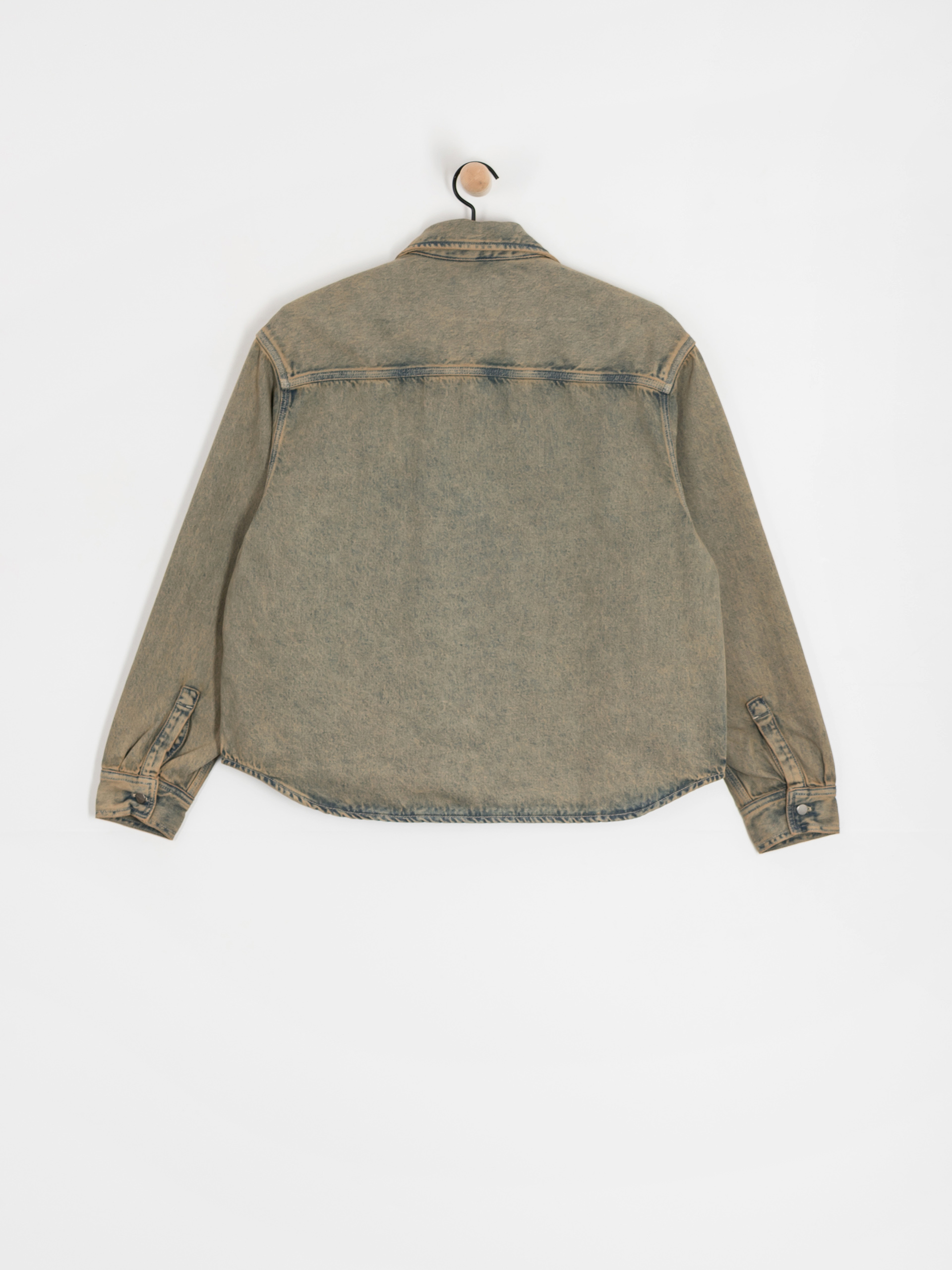 Geacă Carhartt WIP Georgia Wmn (blue/leather/garment dyed)