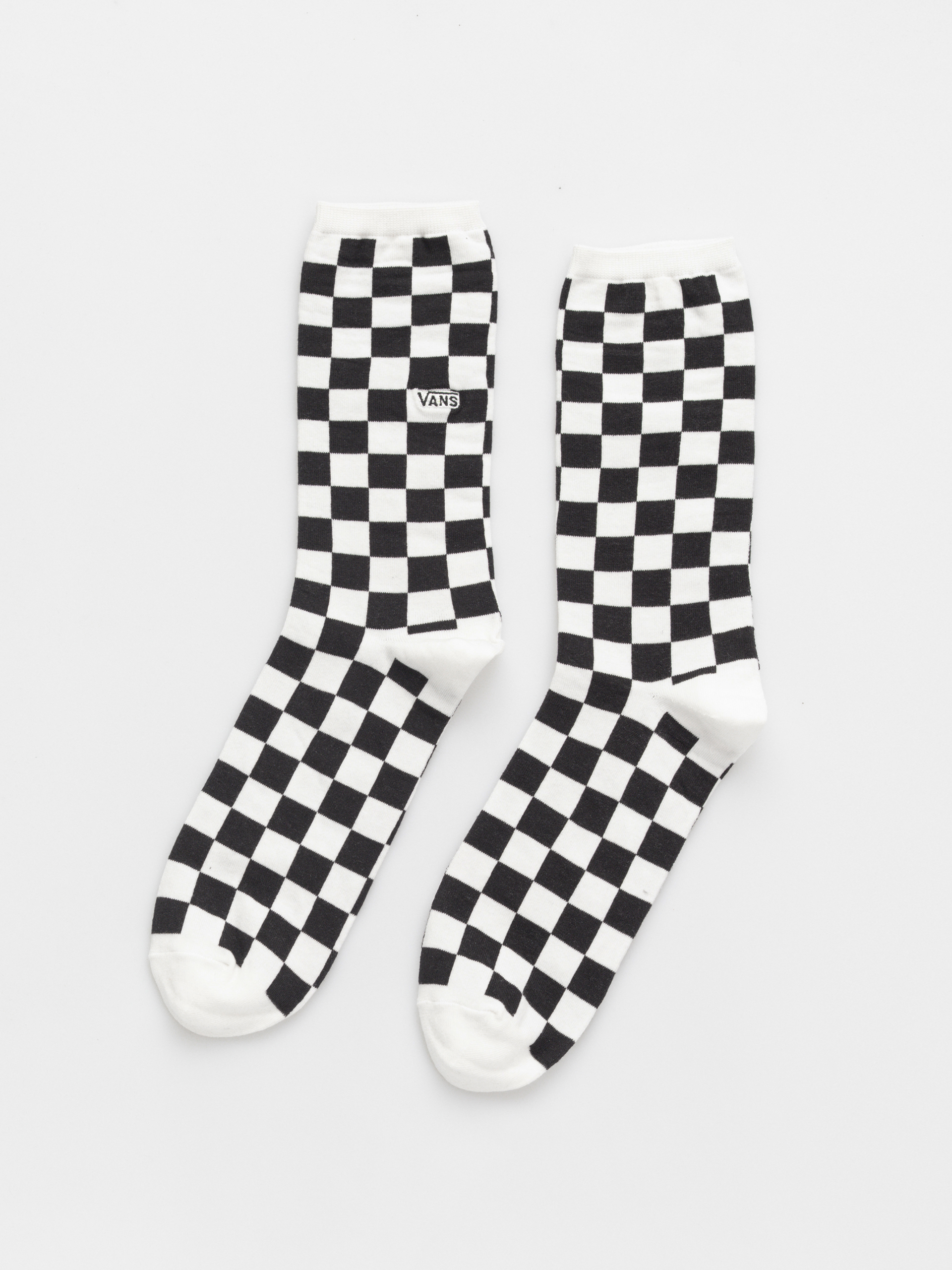 Șosete Vans Ticker Crew (checkerboard black/white)
