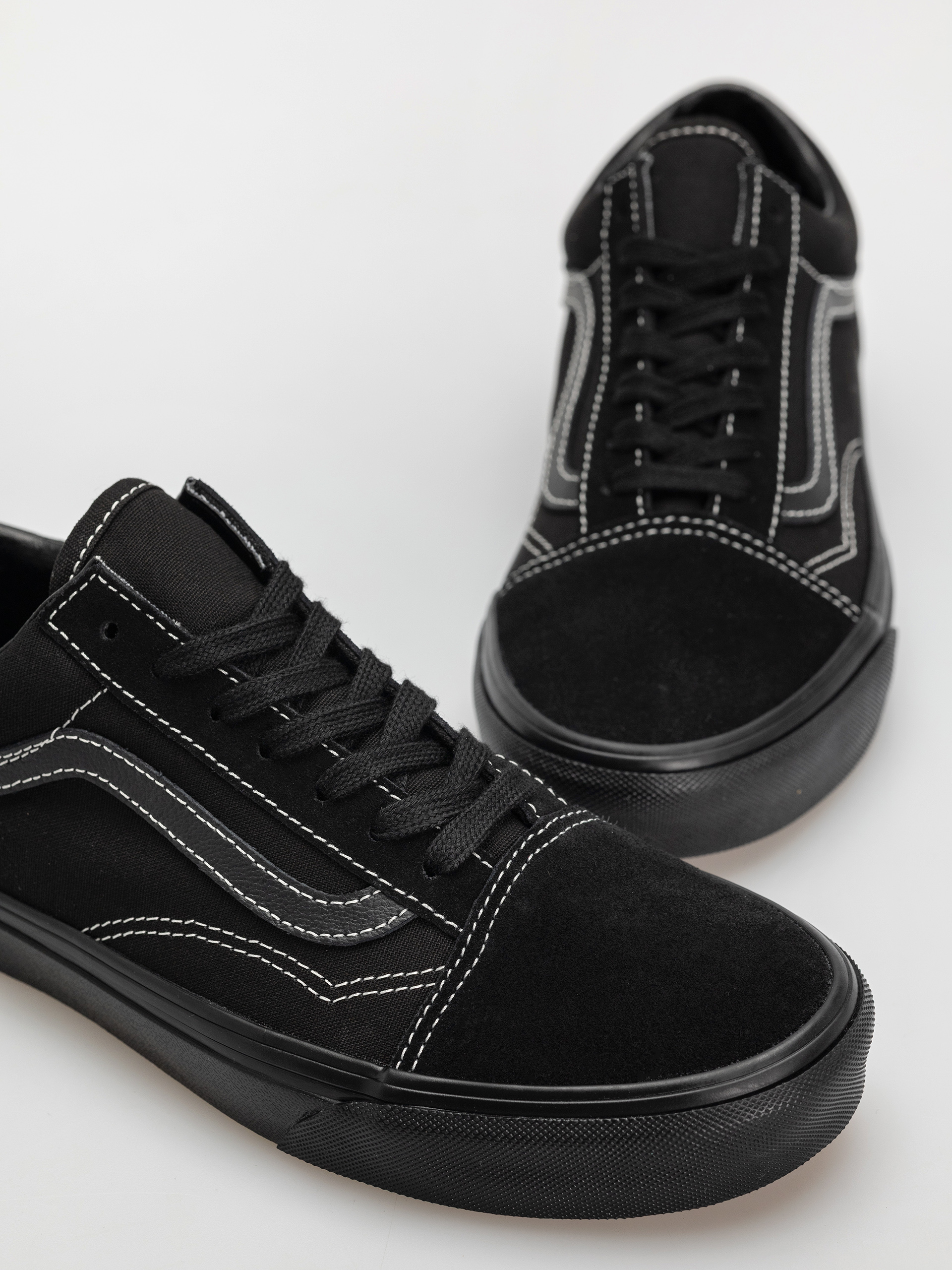 Pantofi Vans Old Skool (mono pop black/black)