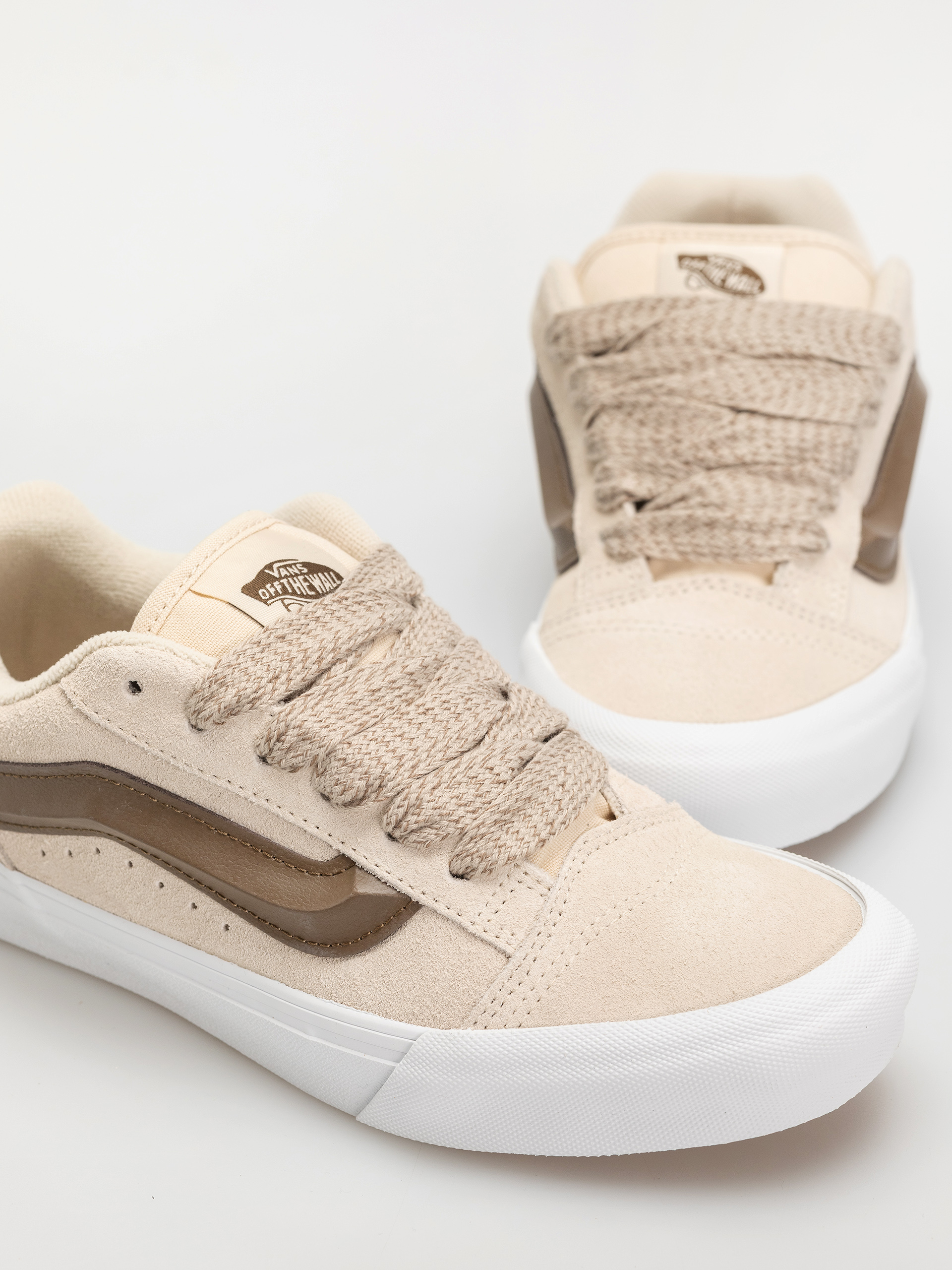 Pantofi Vans Knu Skool (fat lace creme brule)