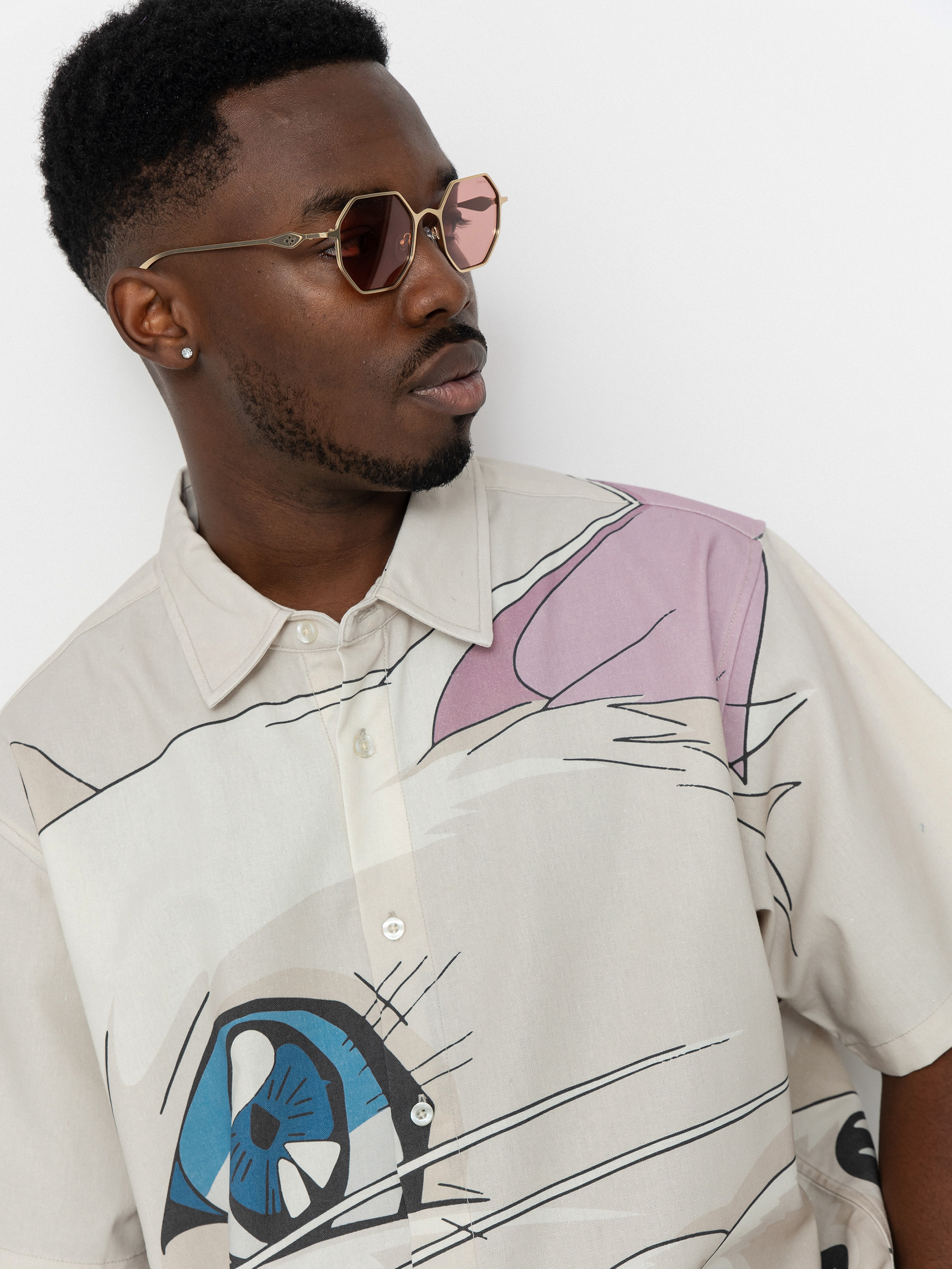 Cămașă RipNDip Metal Claw (bone)